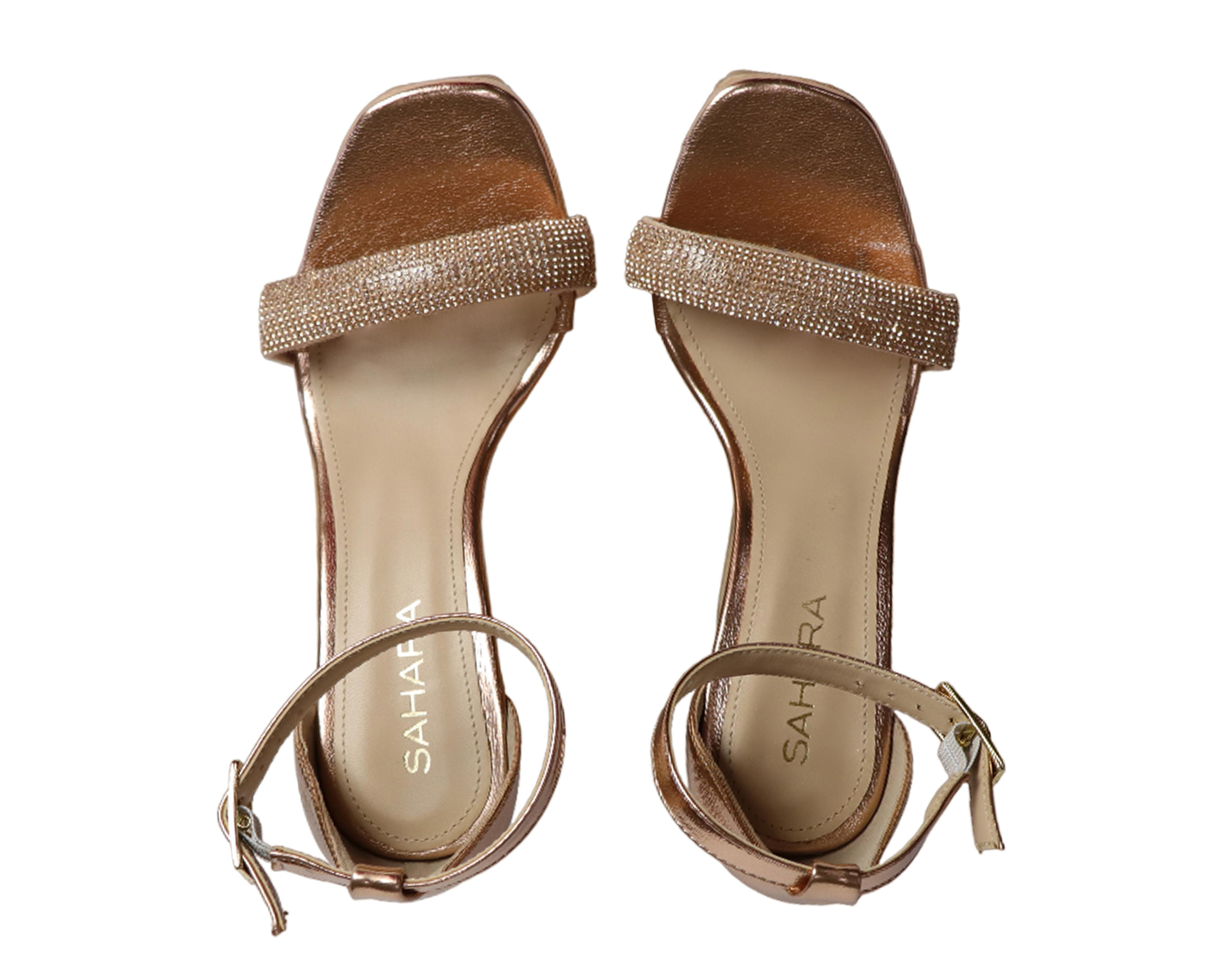 Foto 3 | Sandalias de Tacón Sahara para Mujer