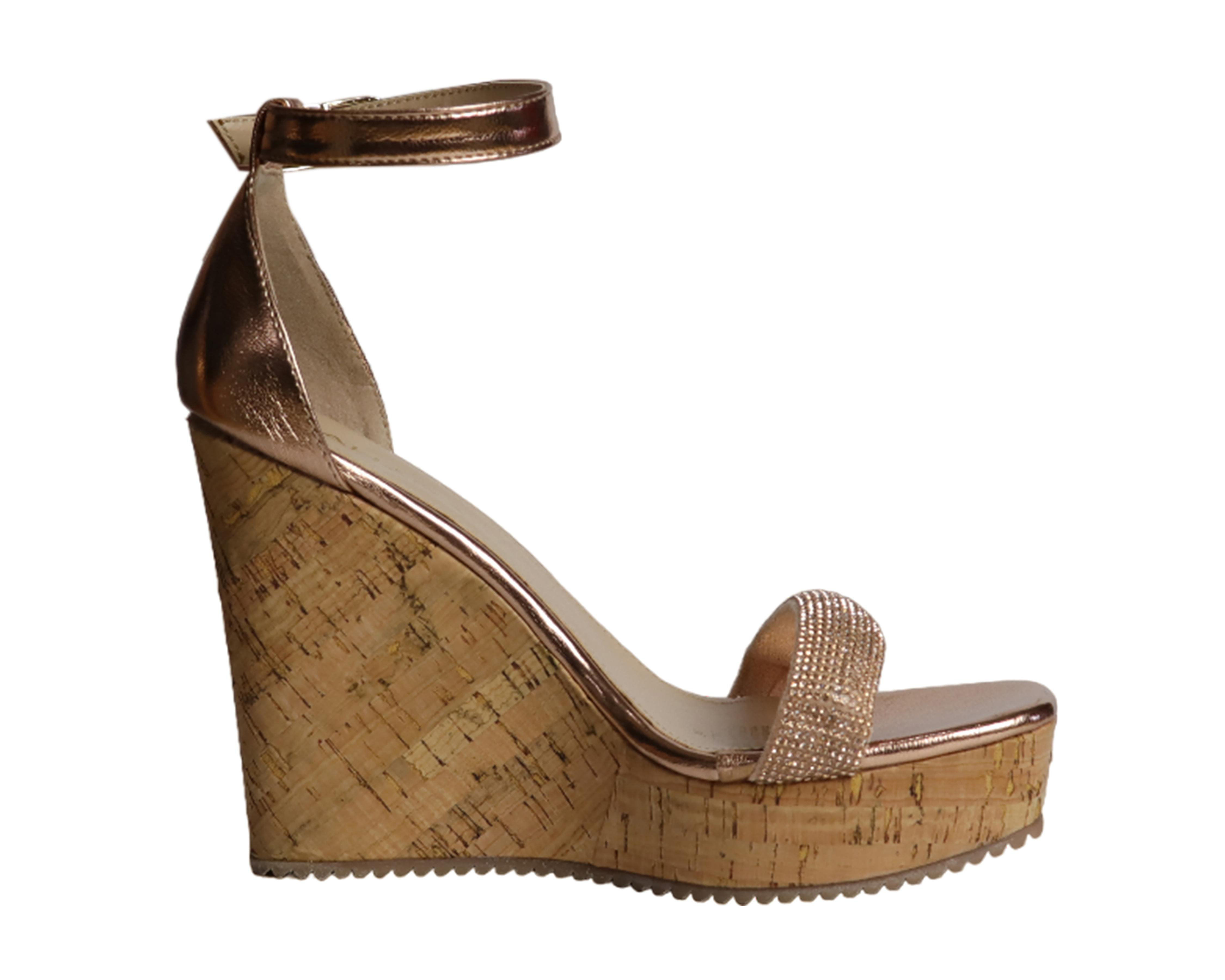 Foto 4 | Sandalias de Tacón Sahara para Mujer