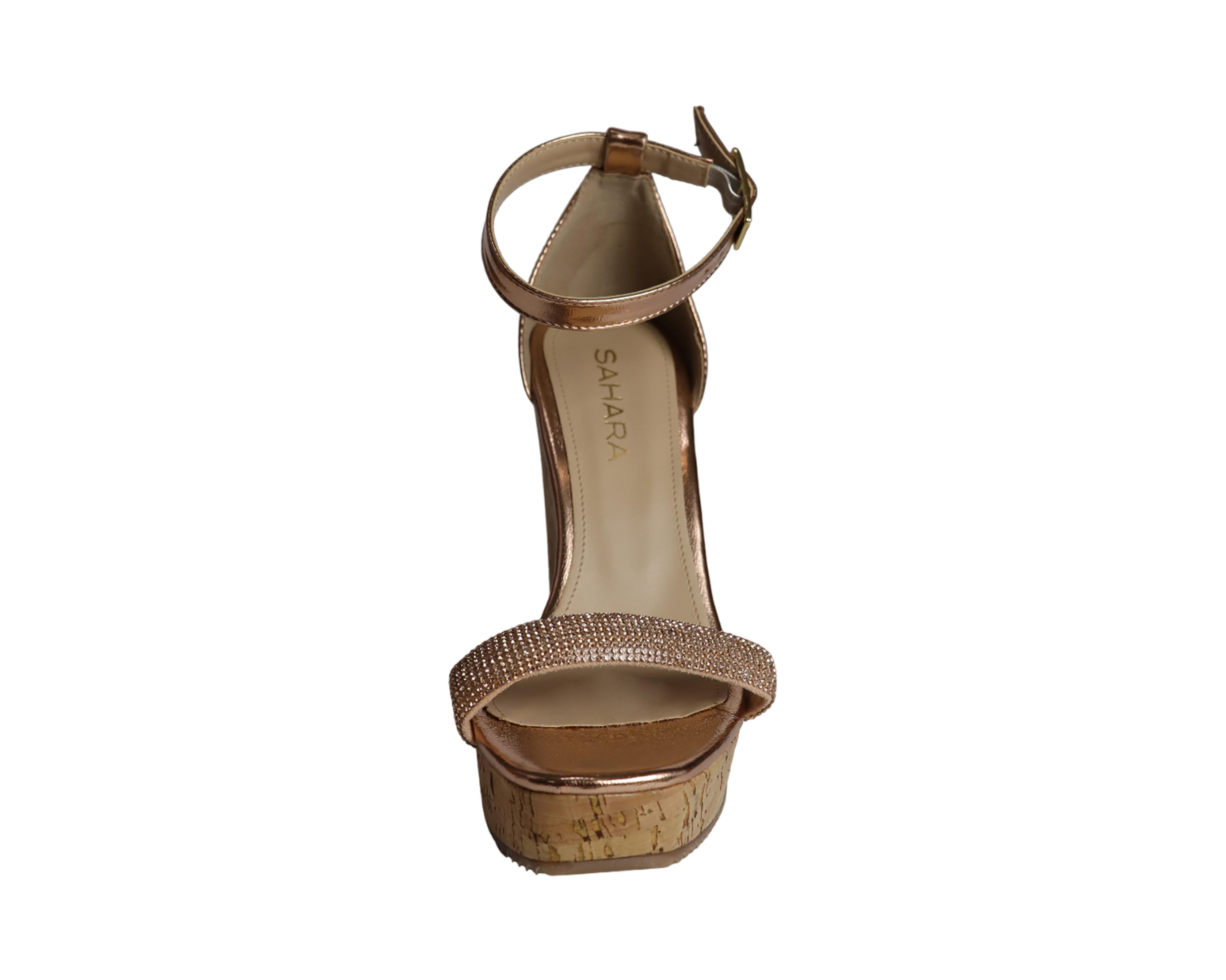 Foto 5 | Sandalias de Tacón Sahara para Mujer