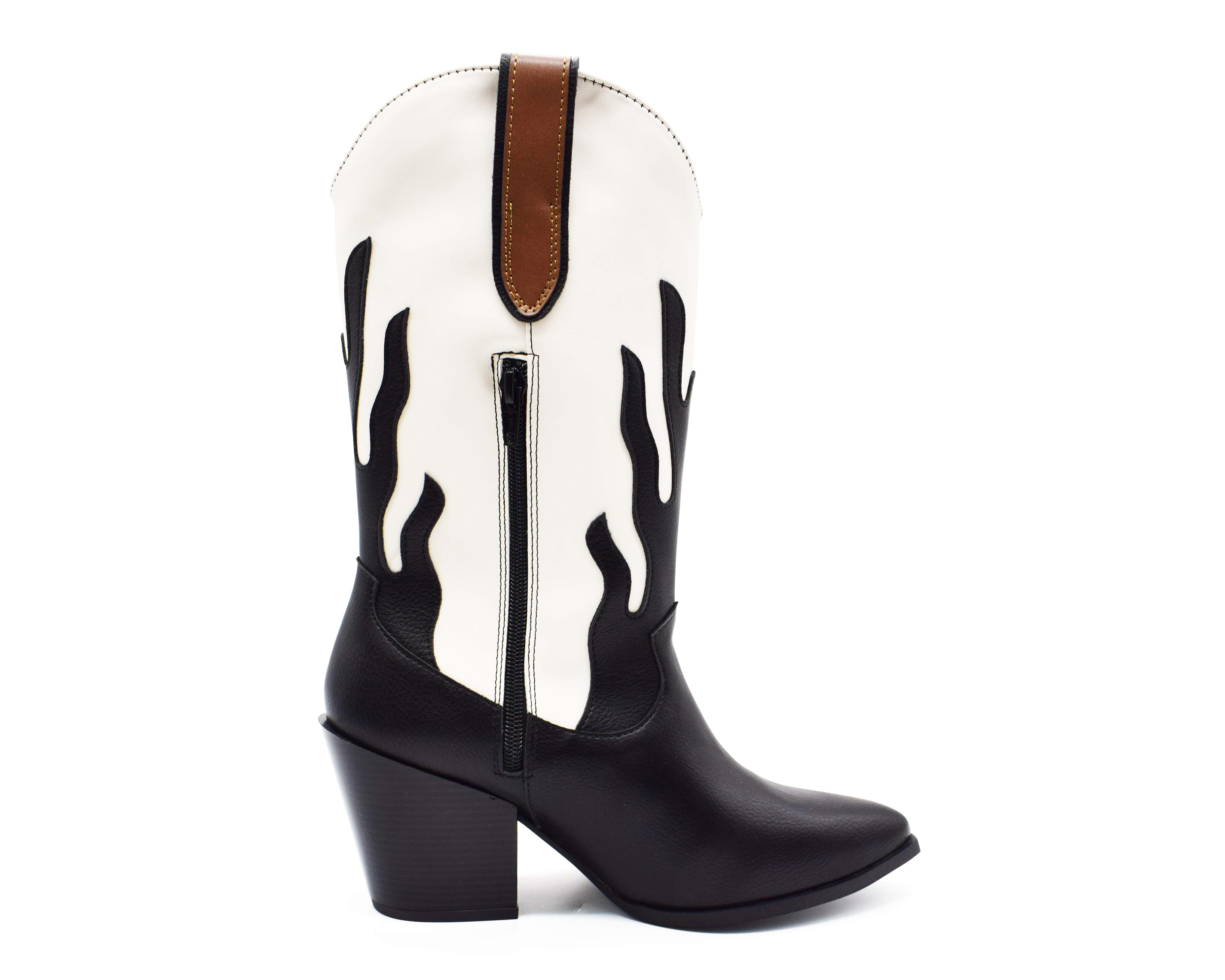 Foto 4 | Botas Vaqueras Frida Kollection para Mujer