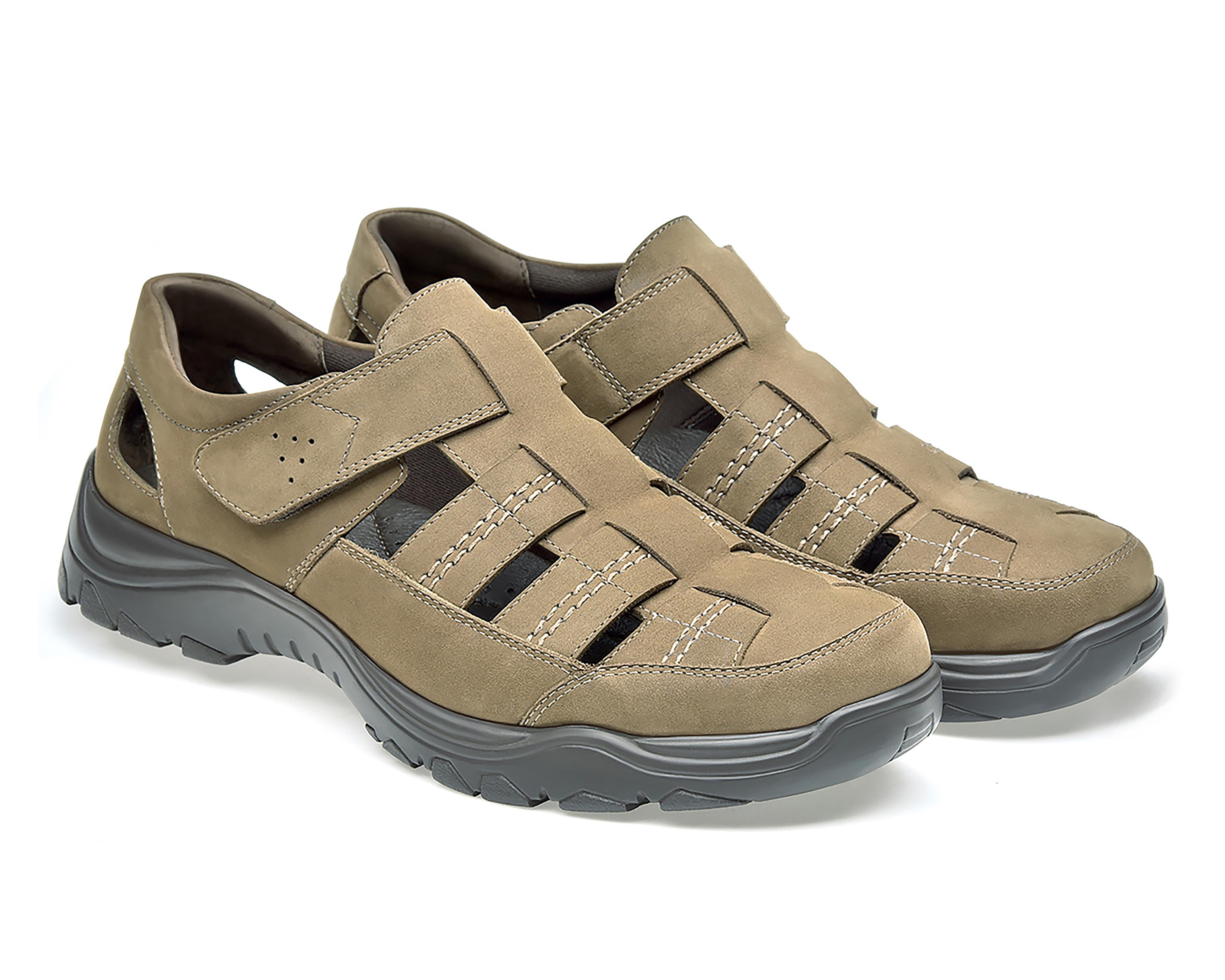 Sandalias Casuales Porto Sur de Piel para Hombre