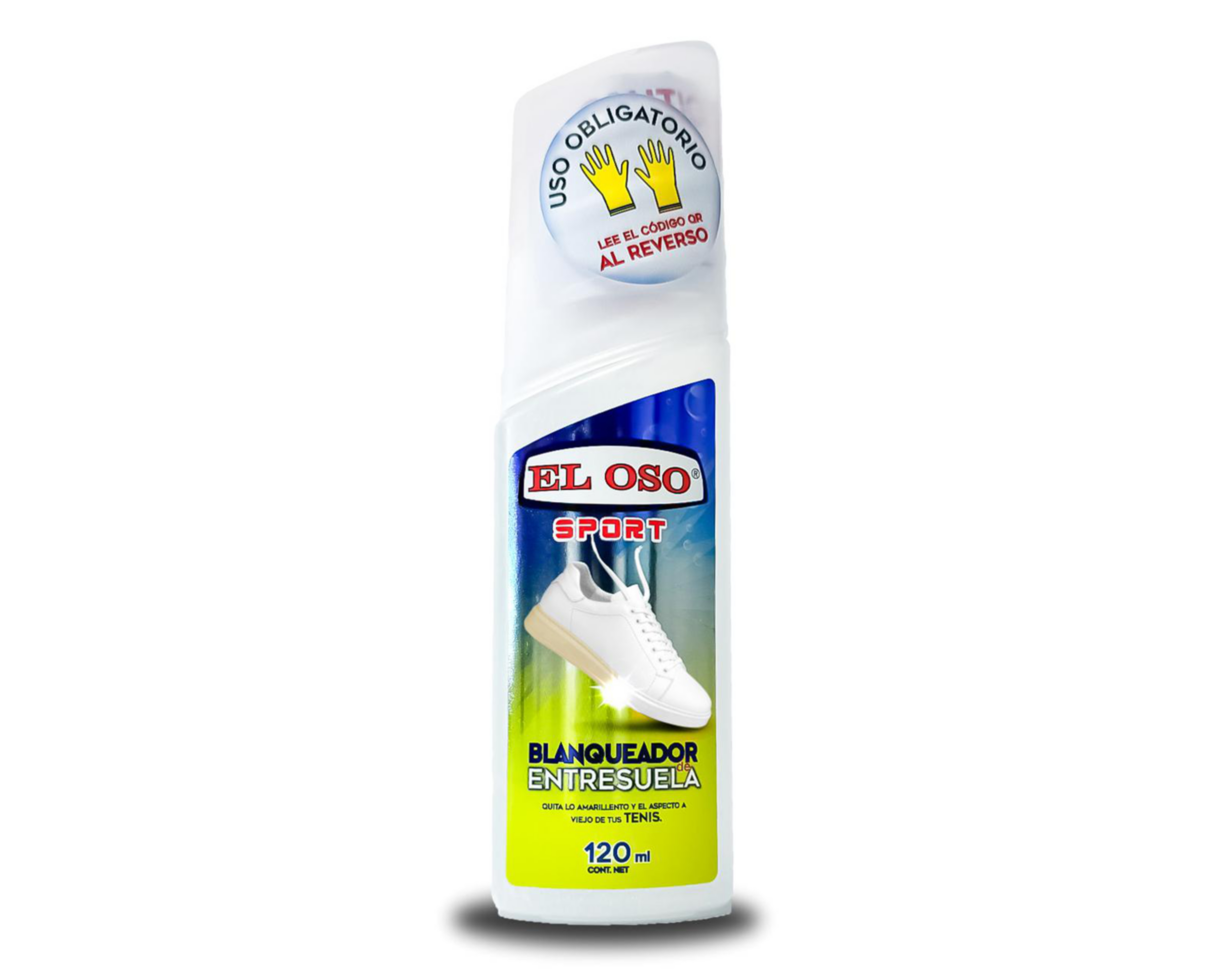 Foto 2 pulgar | Blanqueador de Entresuela El Oso Sport para Calzado 120 ml