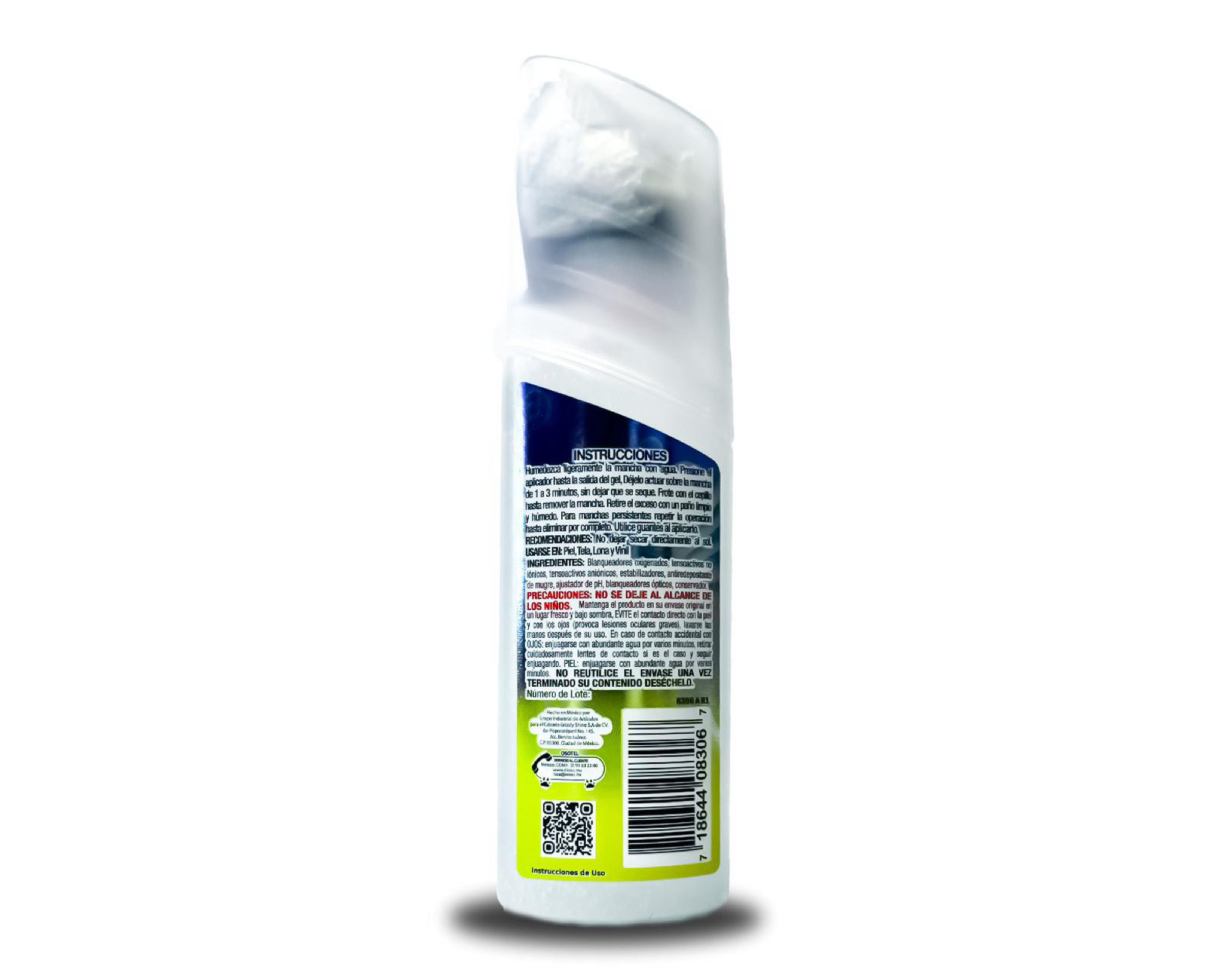 Foto 3 pulgar | Blanqueador de Entresuela El Oso Sport para Calzado 120 ml
