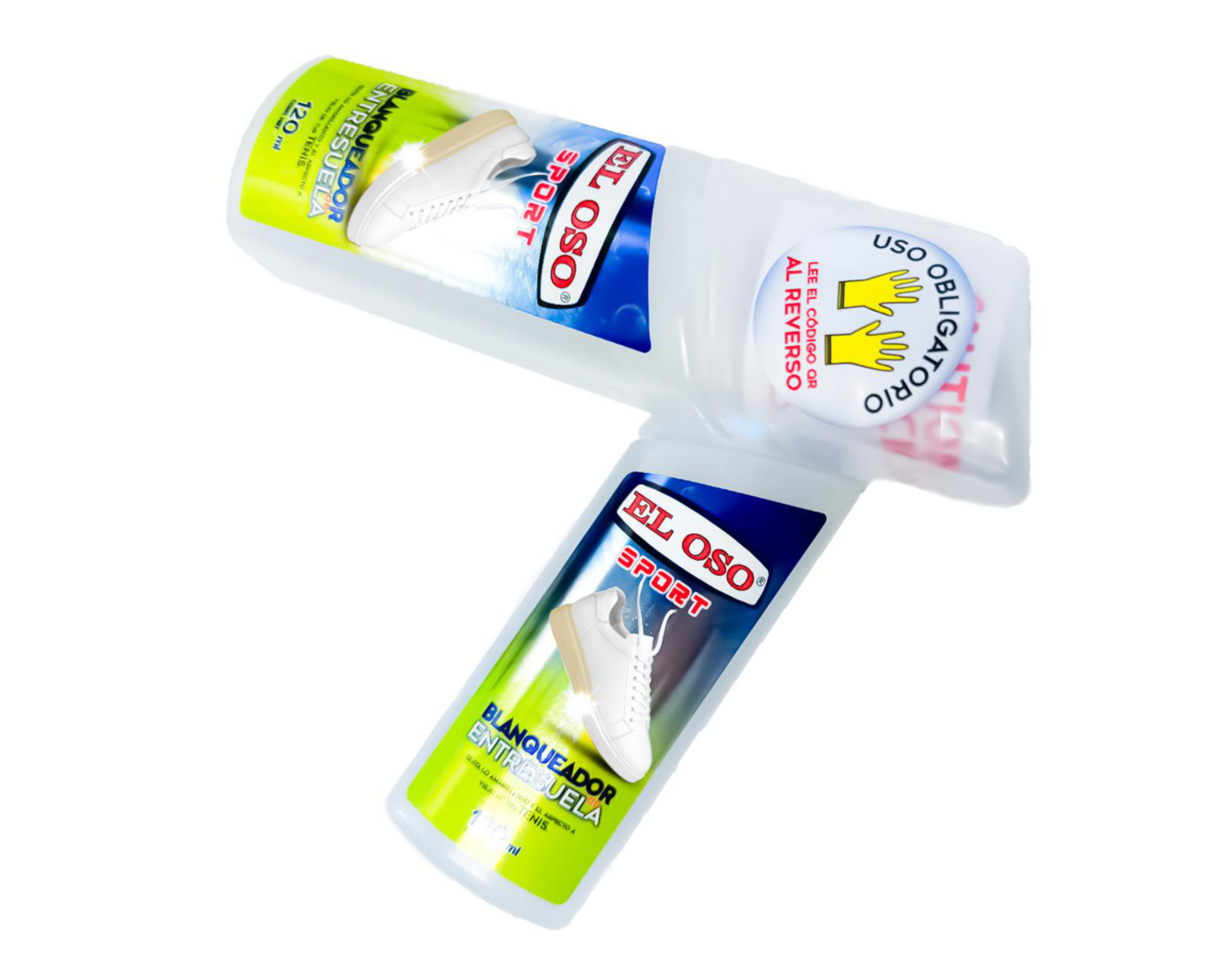 Foto 4 pulgar | Blanqueador de Entresuela El Oso Sport para Calzado 120 ml