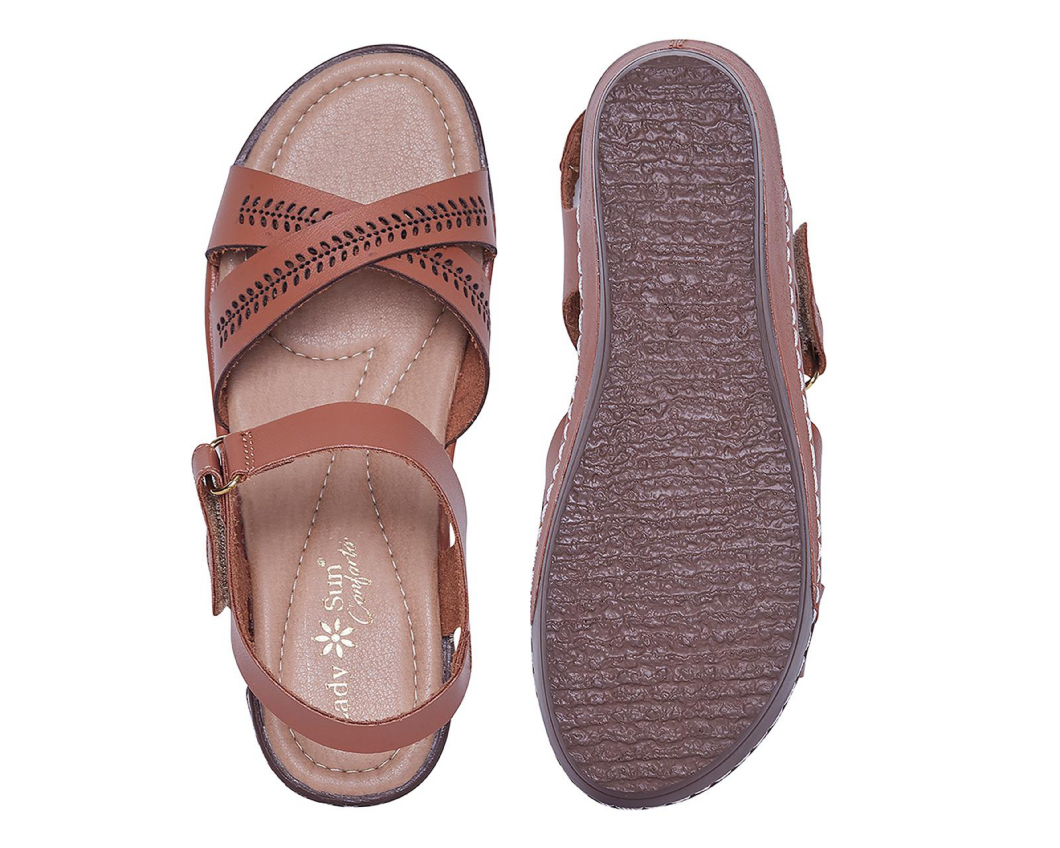 Foto 3 pulgar | Sandalias Confort Lady Sun Conforto para Mujer