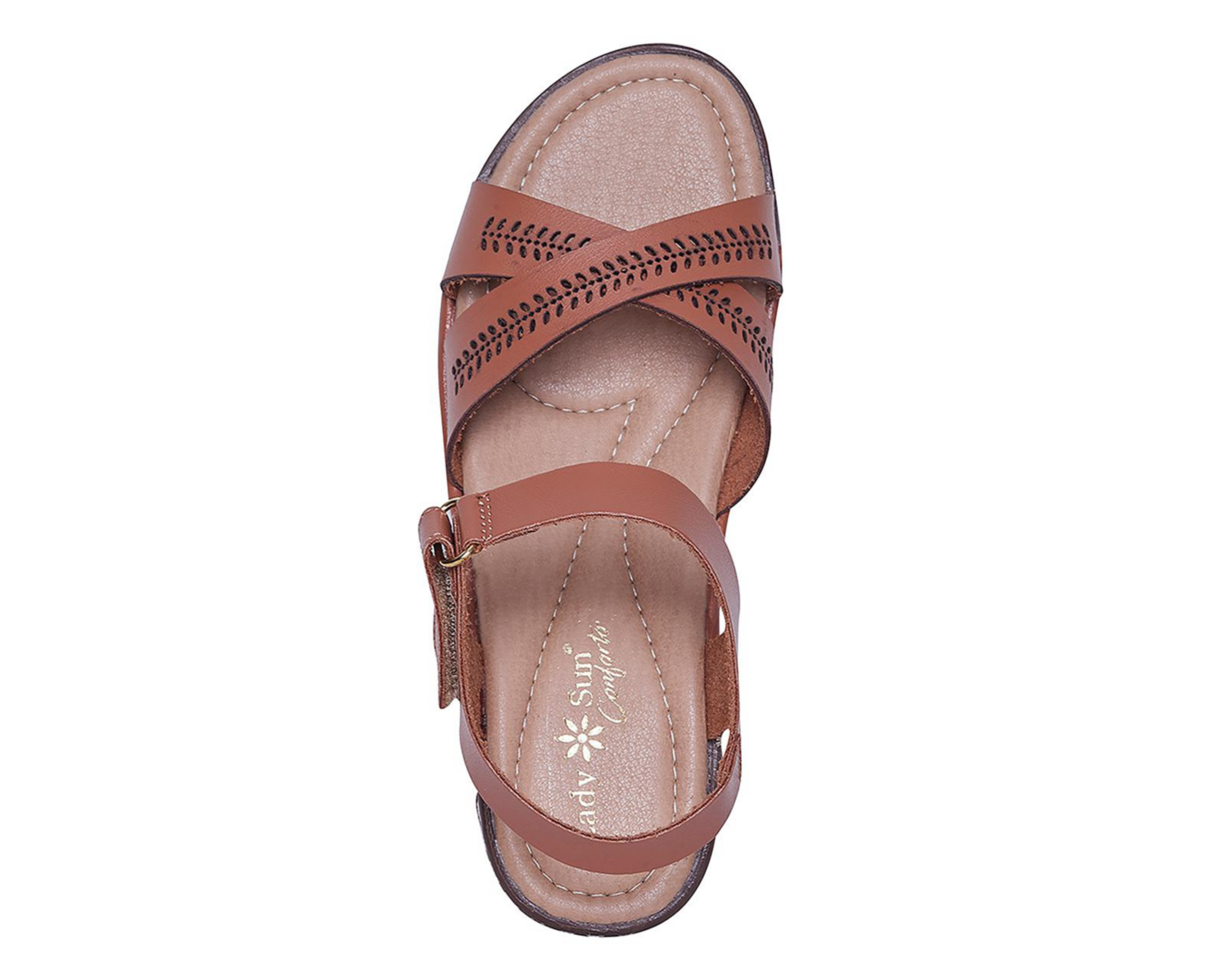 Foto 6 pulgar | Sandalias Confort Lady Sun Conforto para Mujer