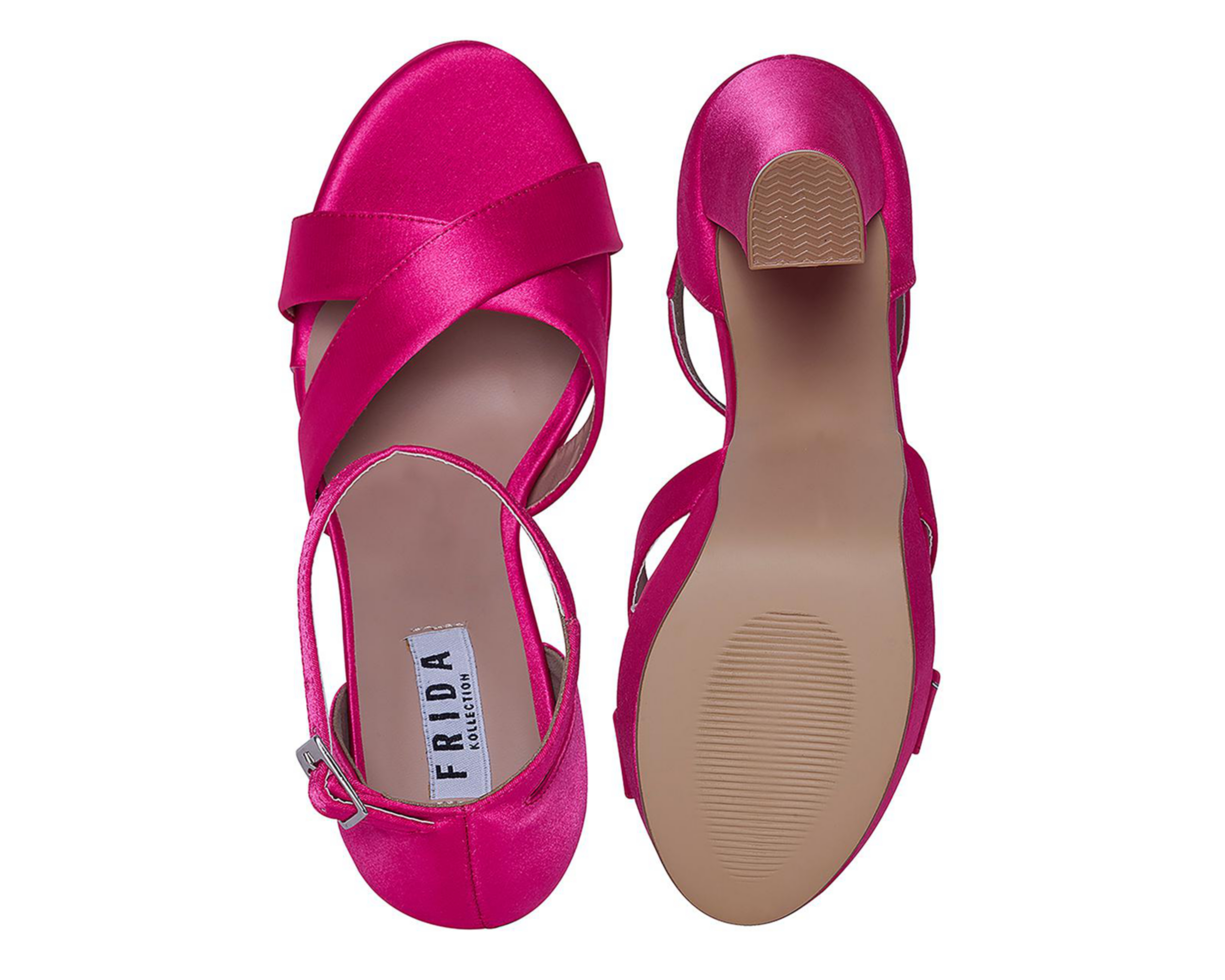 Foto 3 pulgar | Sandalias de Tacón Frida Kollection para Mujer