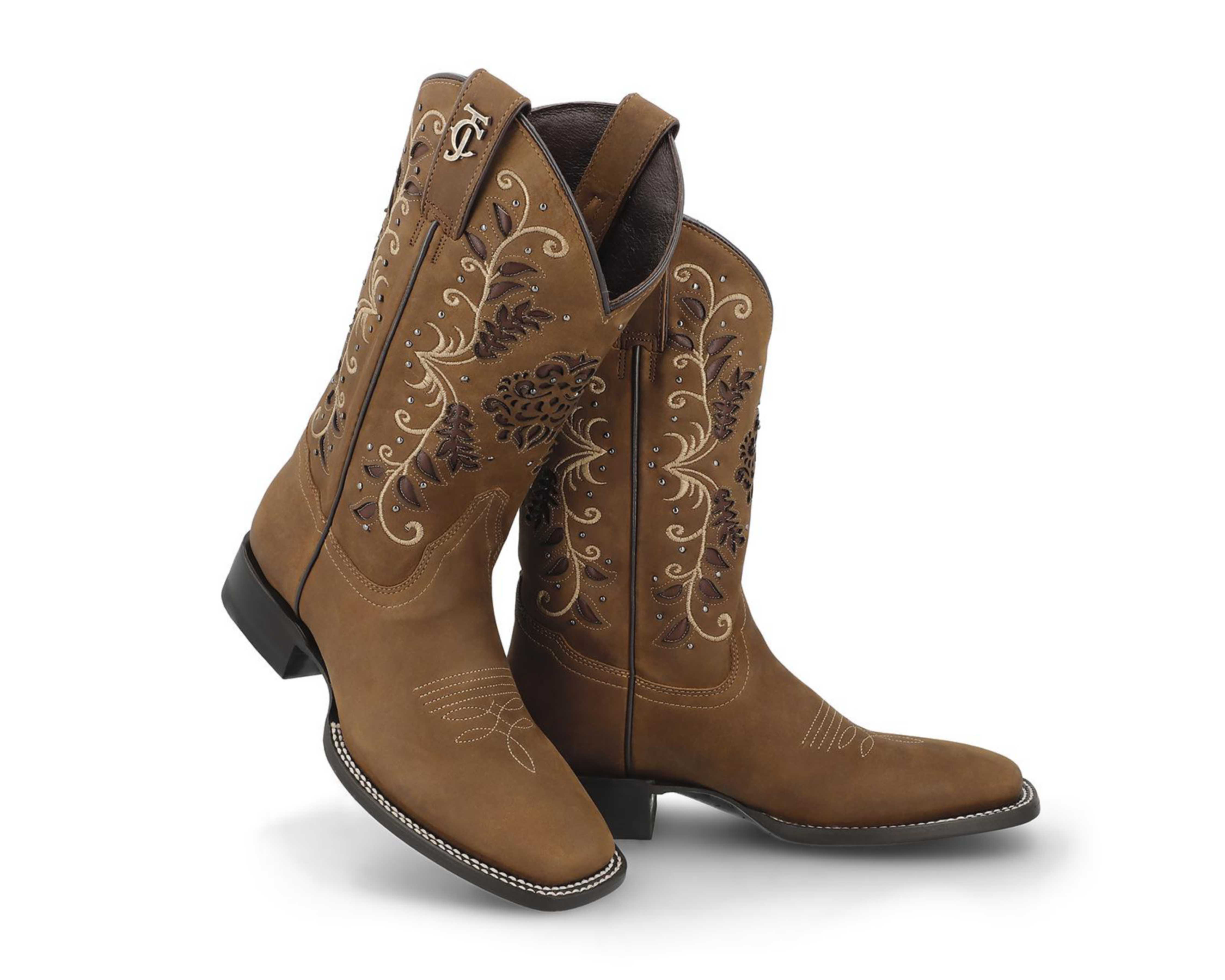 Botas Vaqueras Jaca de Piel para Mujer