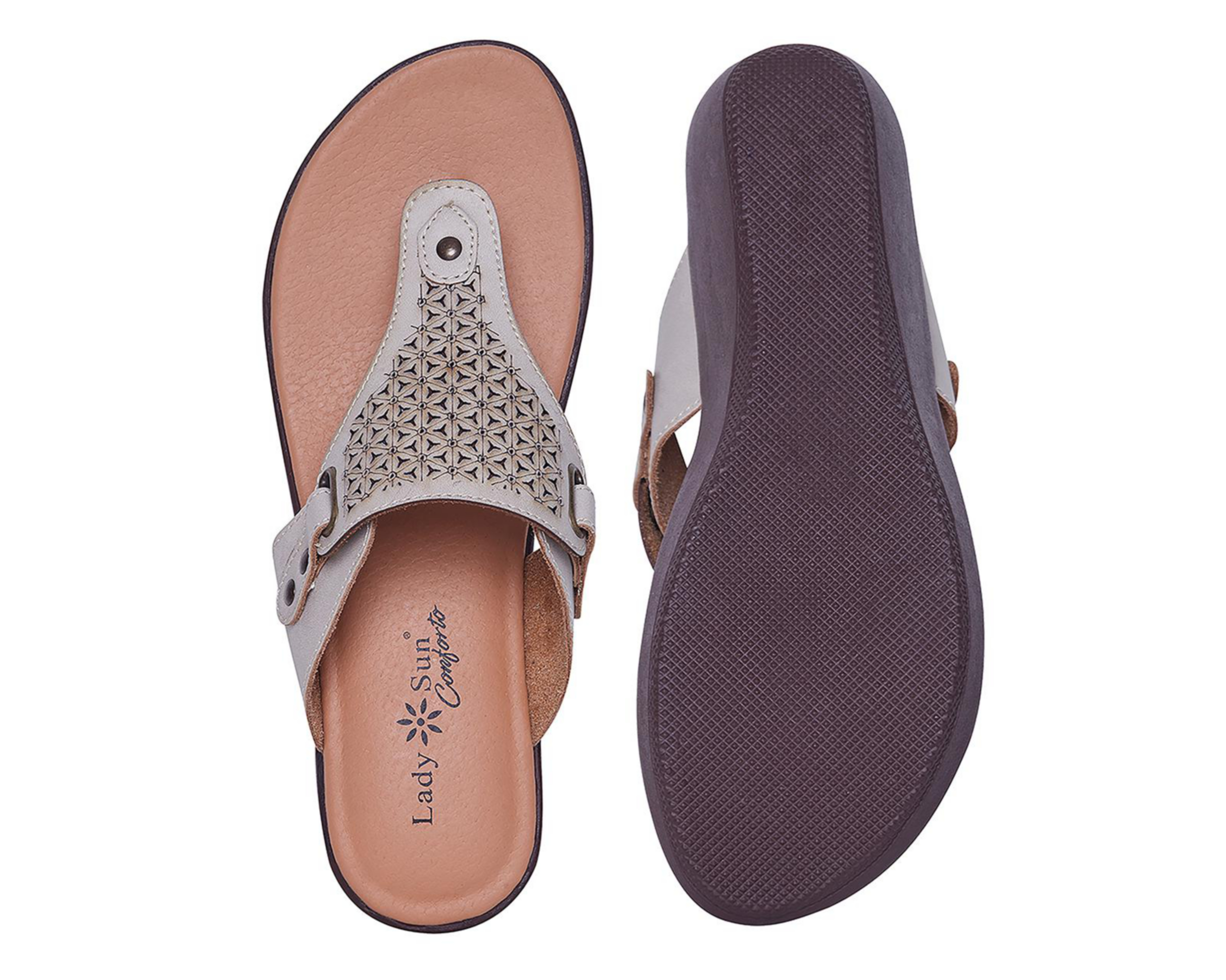 Foto 3 pulgar | Sandalias Confort Lady Sun Conforto para Mujer