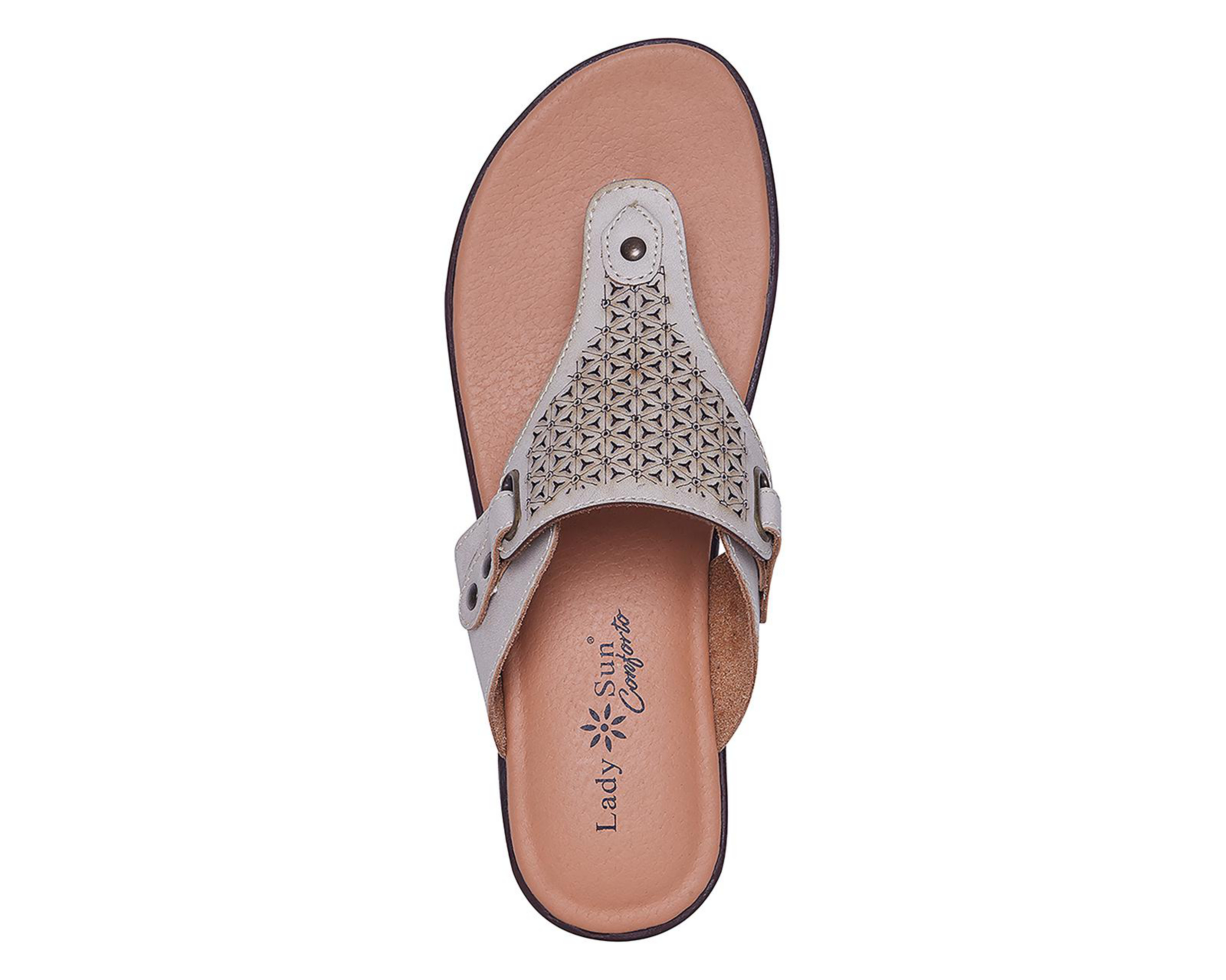 Foto 6 pulgar | Sandalias Confort Lady Sun Conforto para Mujer