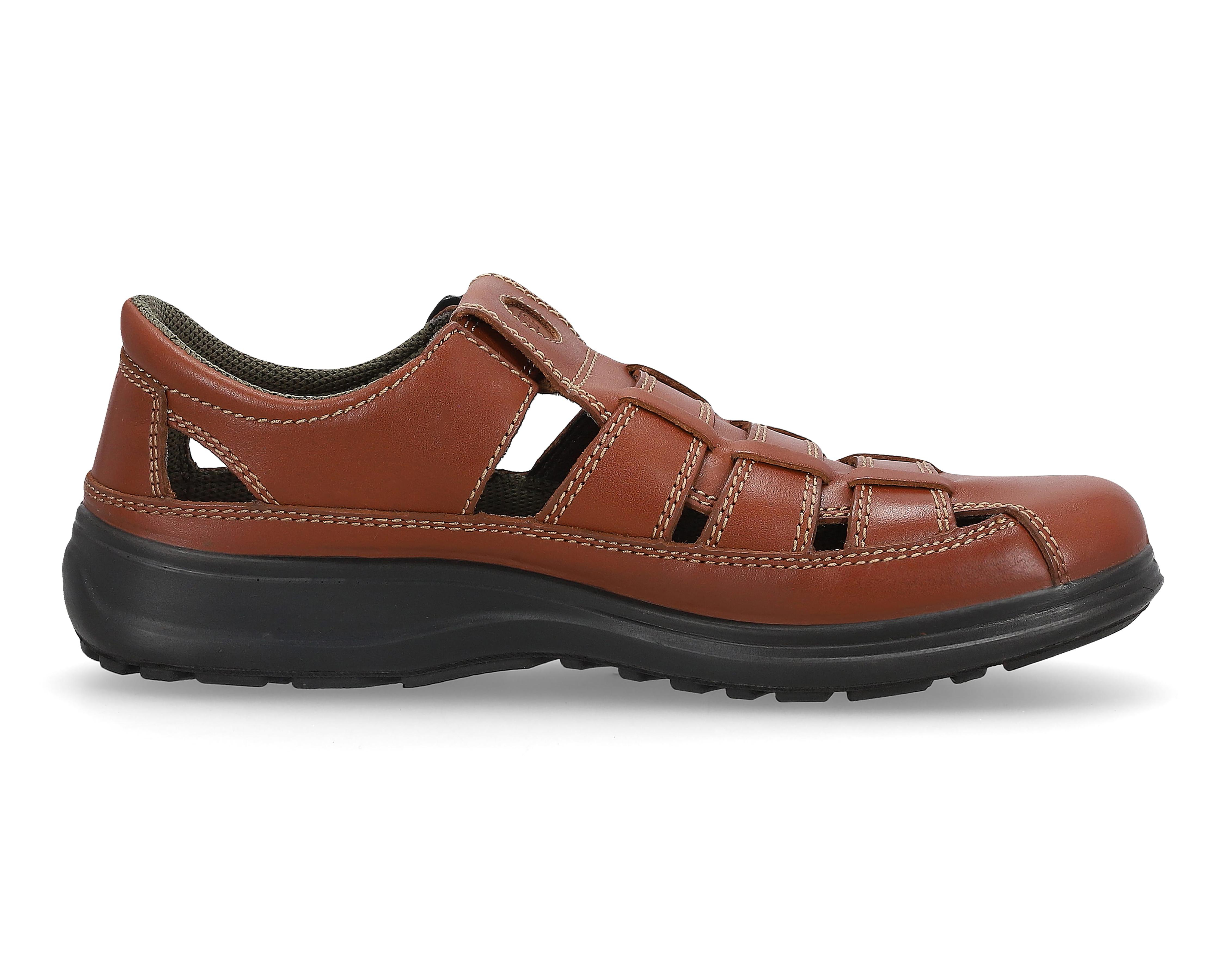 Foto 5 pulgar | Sandalias Casuales Hush Puppies de Piel para Hombre