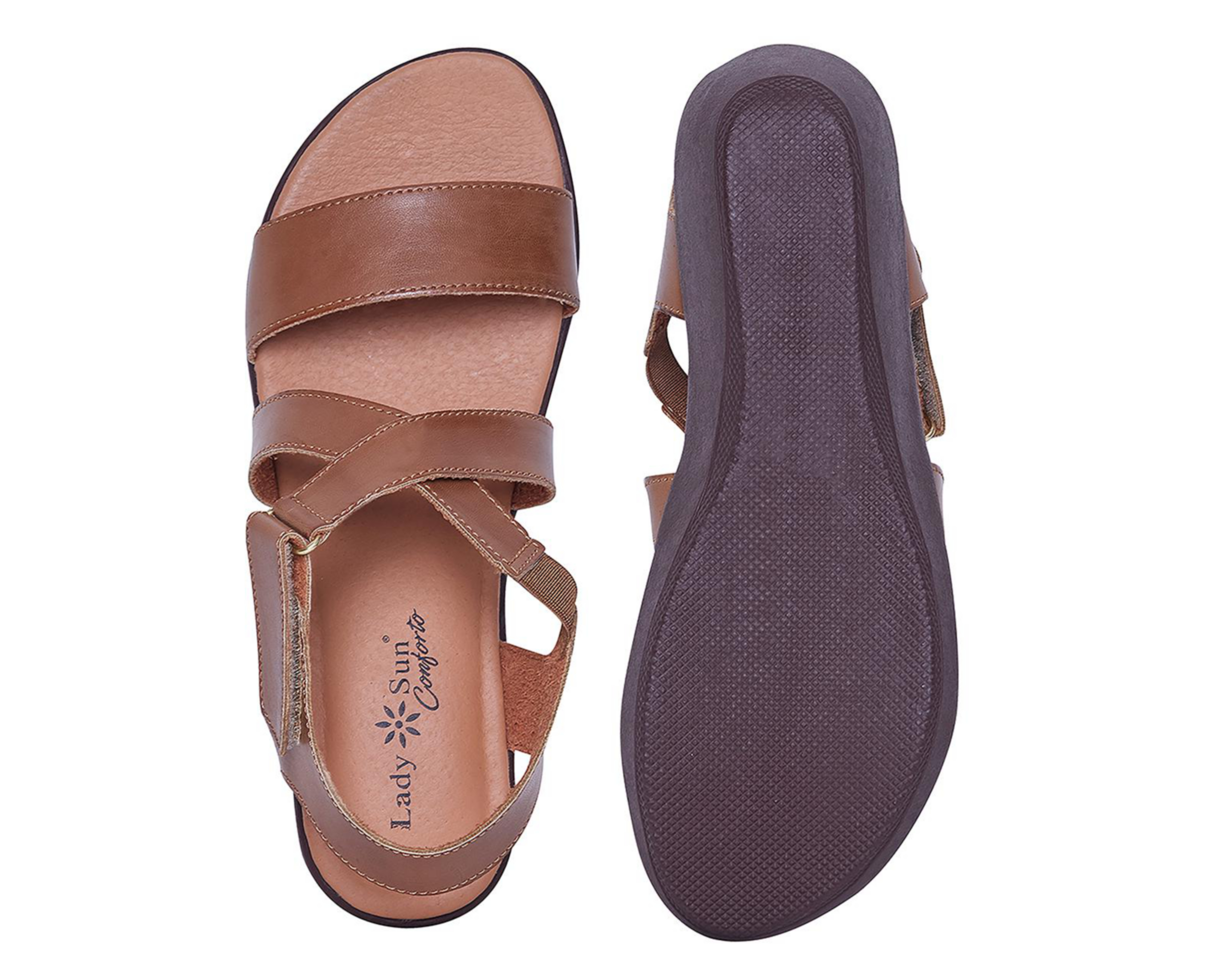 Foto 3 pulgar | Sandalias Confort Lady Sun Conforto para Mujer