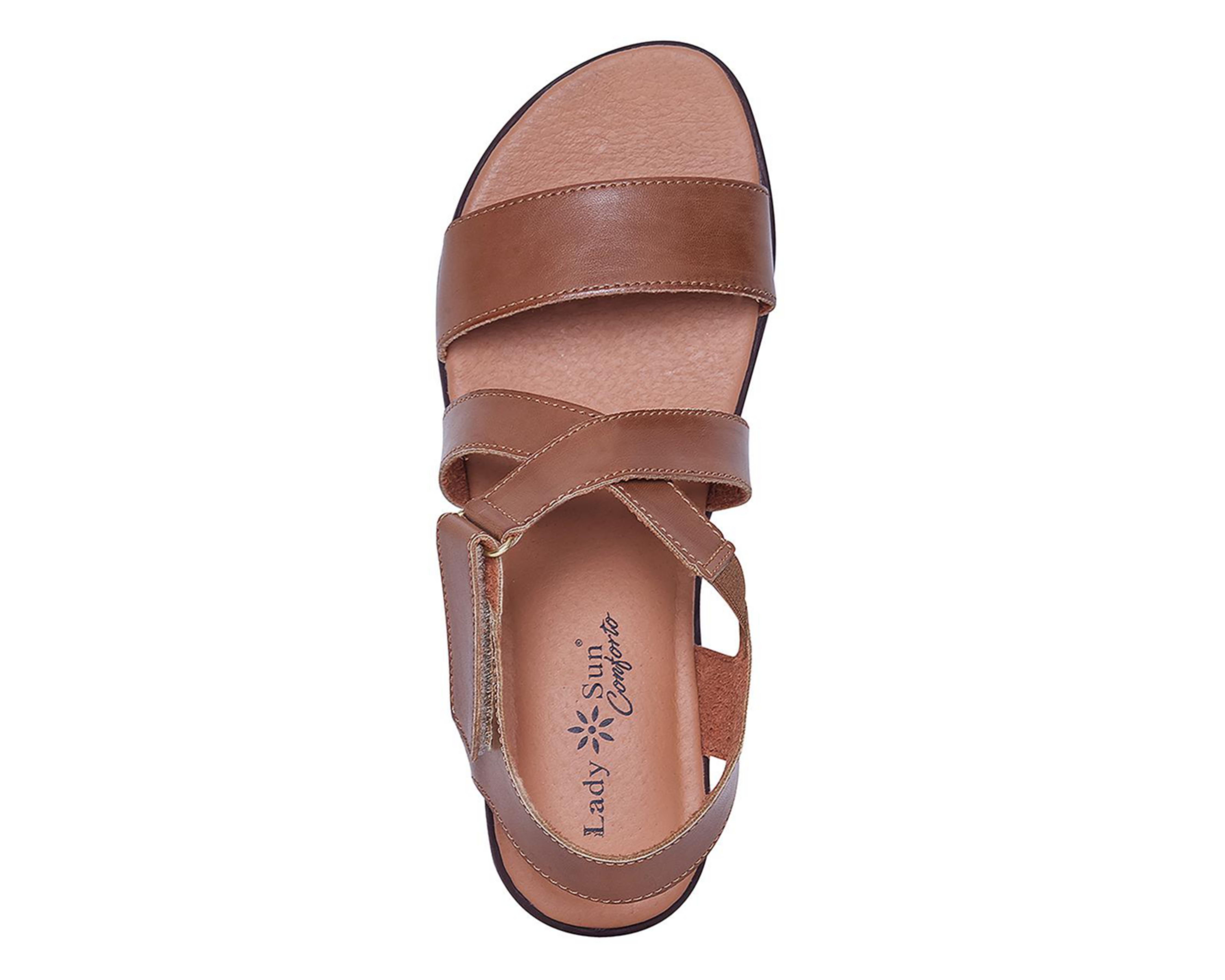 Foto 6 pulgar | Sandalias Confort Lady Sun Conforto para Mujer