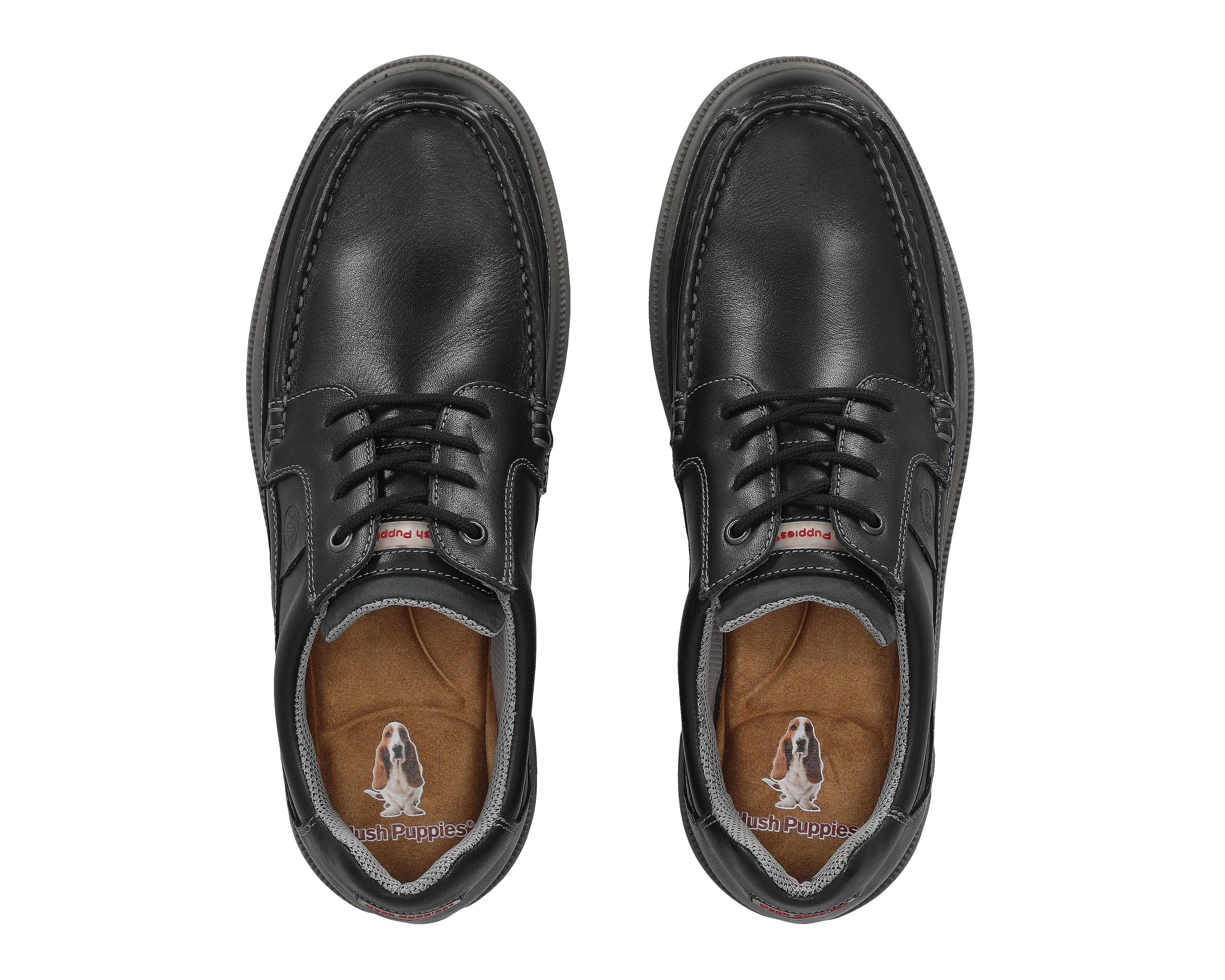 Foto 4 pulgar | Zapatos Confort Hush Puppies de Piel para Hombre