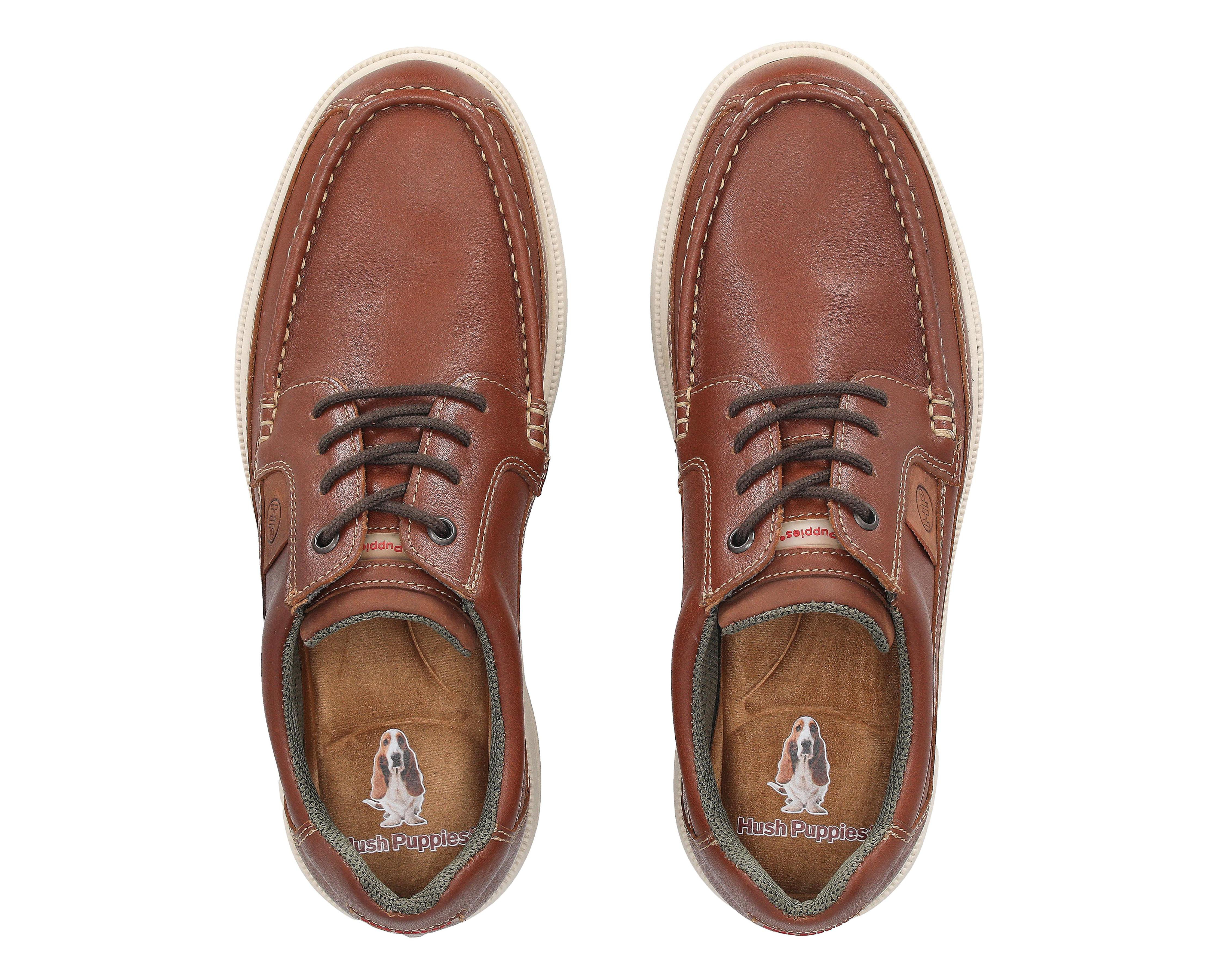 Foto 3 | Zapatos Confort Hush Puppies de Piel para Hombre