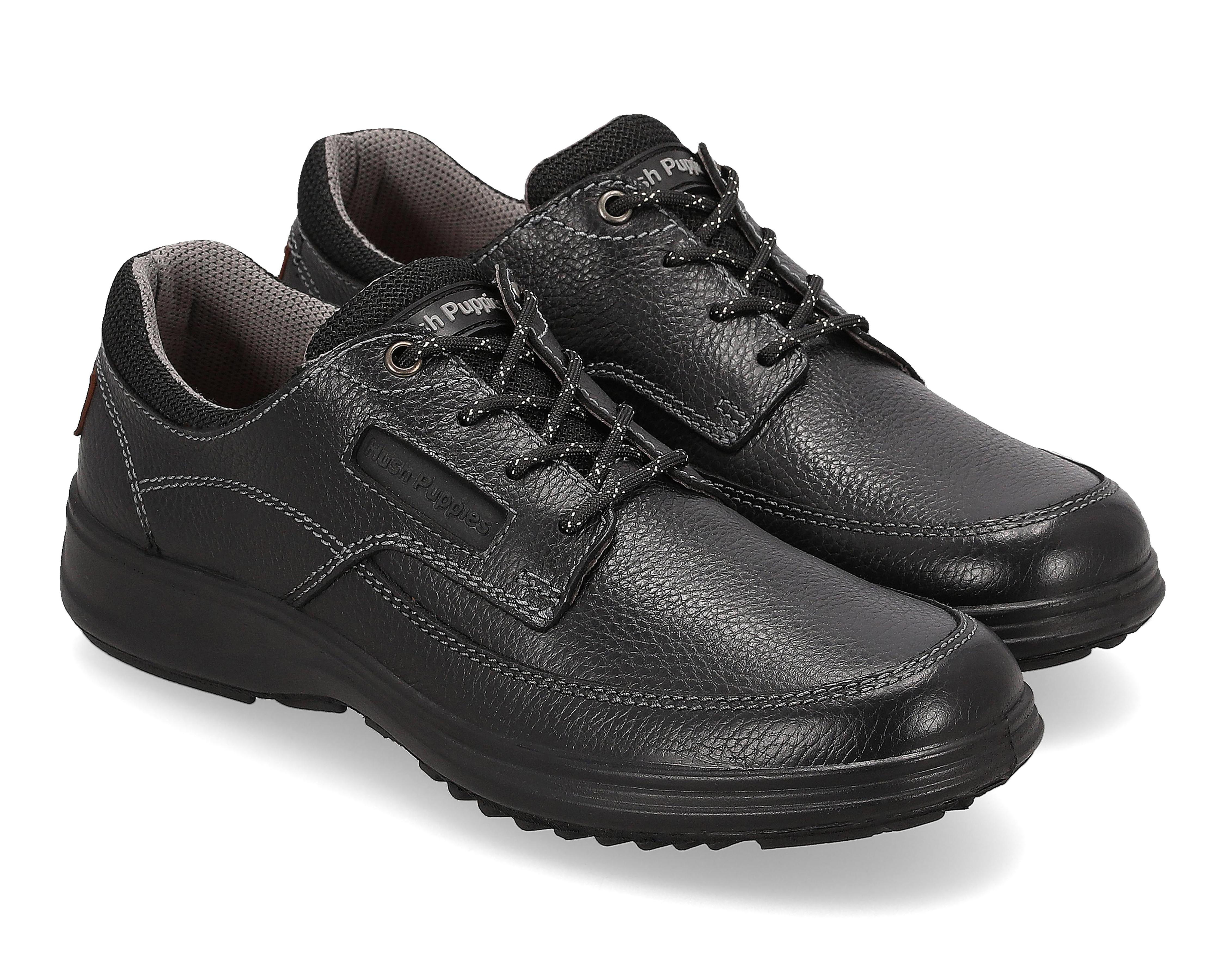 Foto 2 pulgar | Zapatos Confort Hush Puppies de Piel para Hombre
