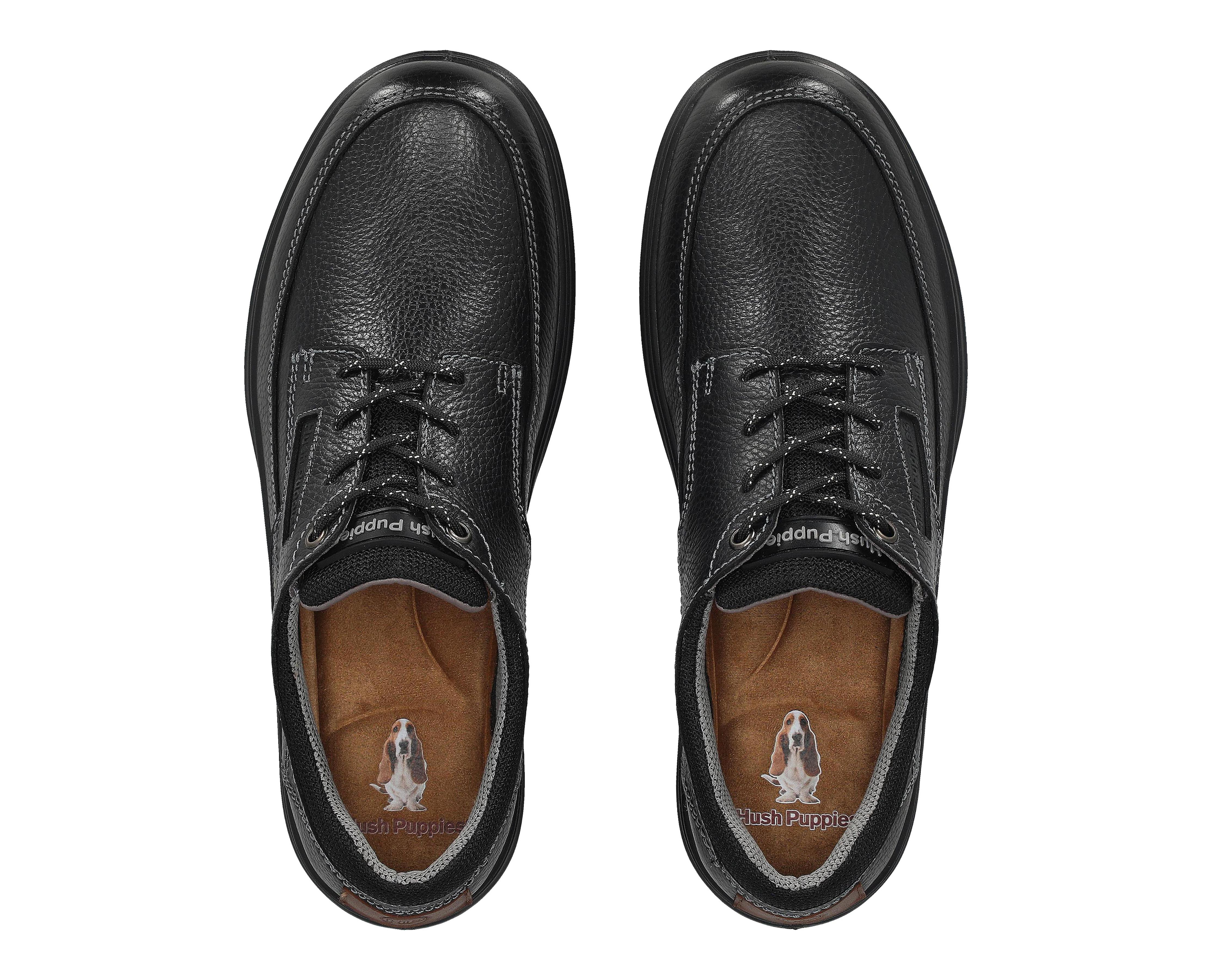 Foto 4 pulgar | Zapatos Confort Hush Puppies de Piel para Hombre