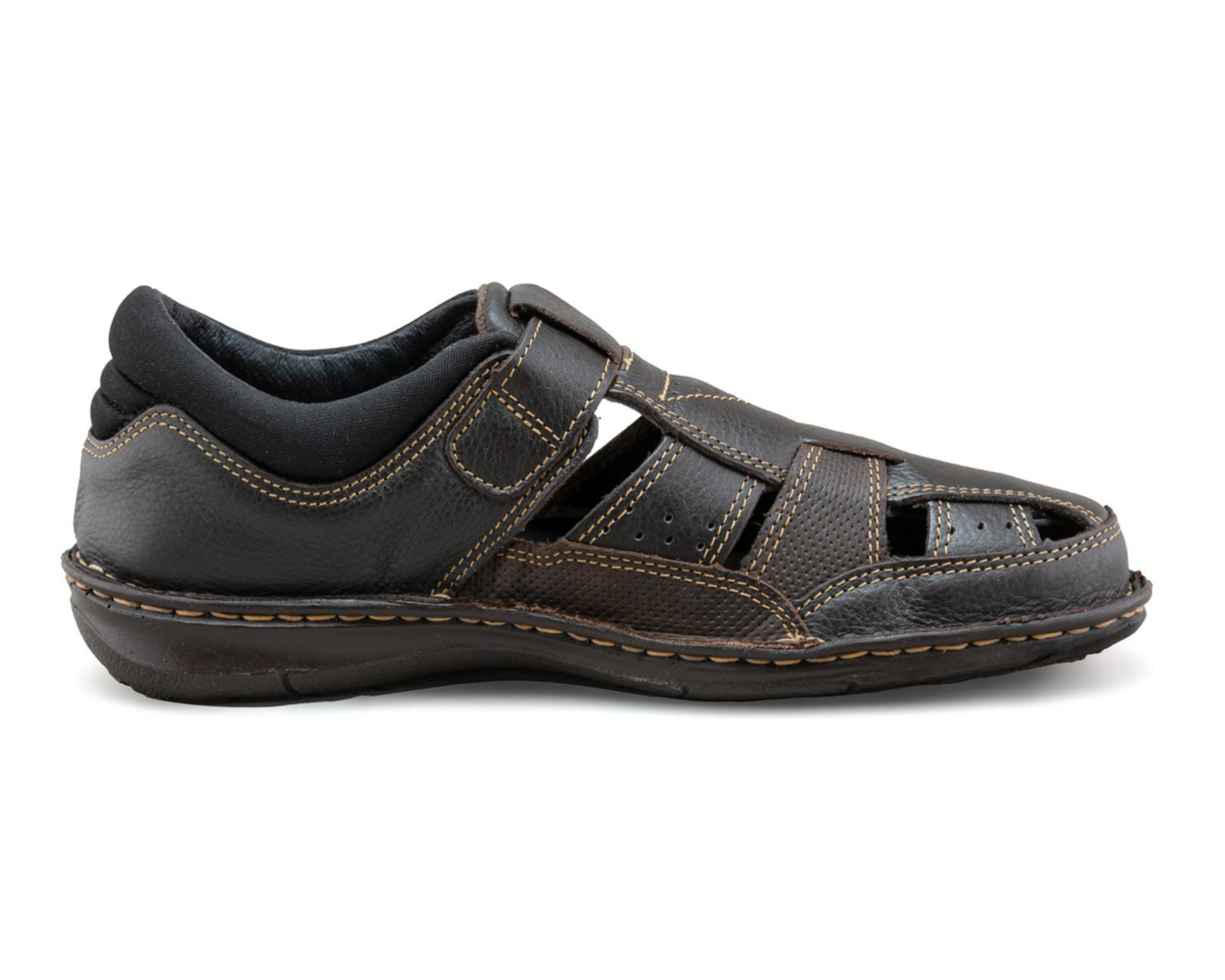 Foto 4 | Sandalias Casuales Porto Sur de Piel para Hombre