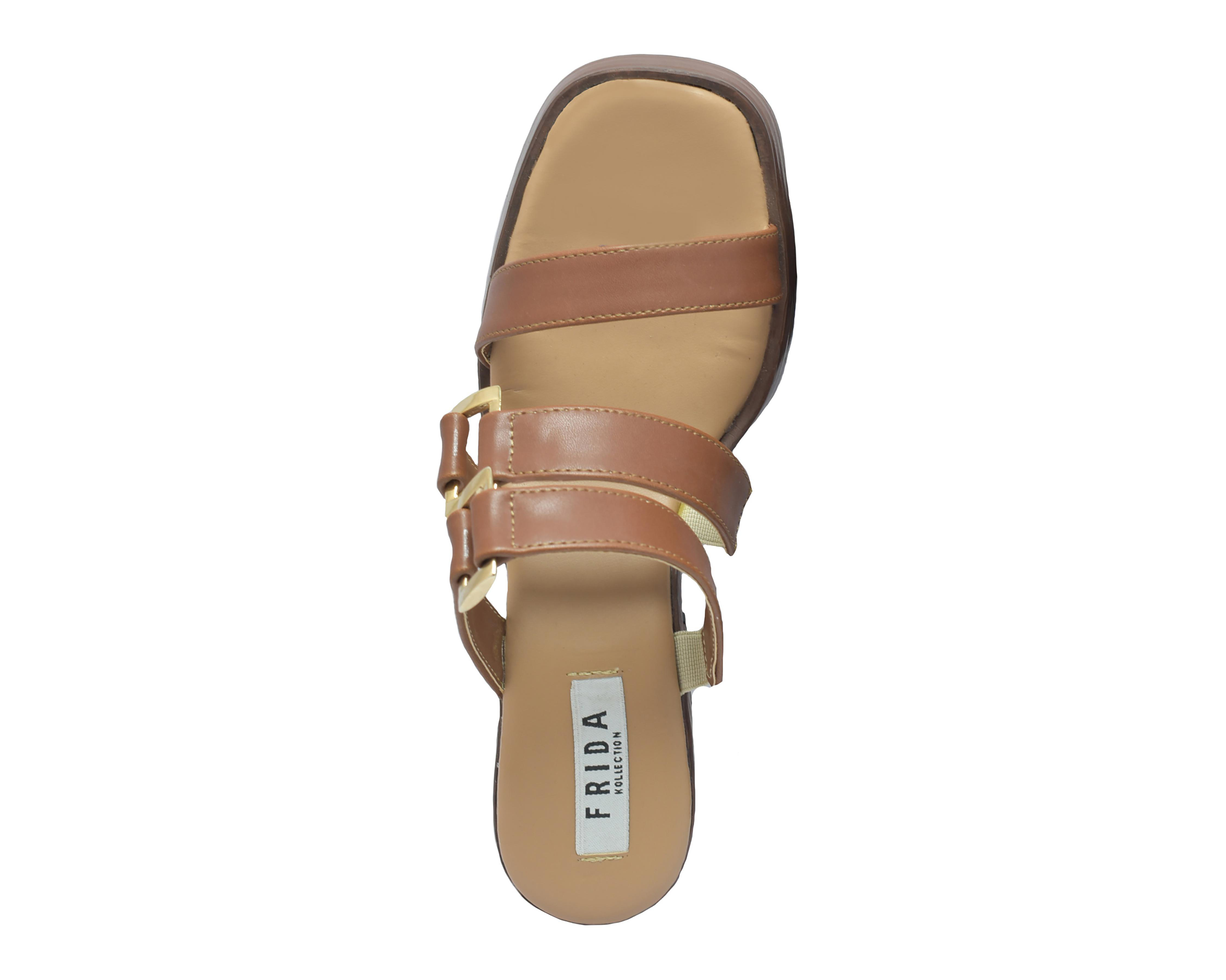 Foto 6 pulgar | Sandalias de Tacón Frida Kollection para Mujer