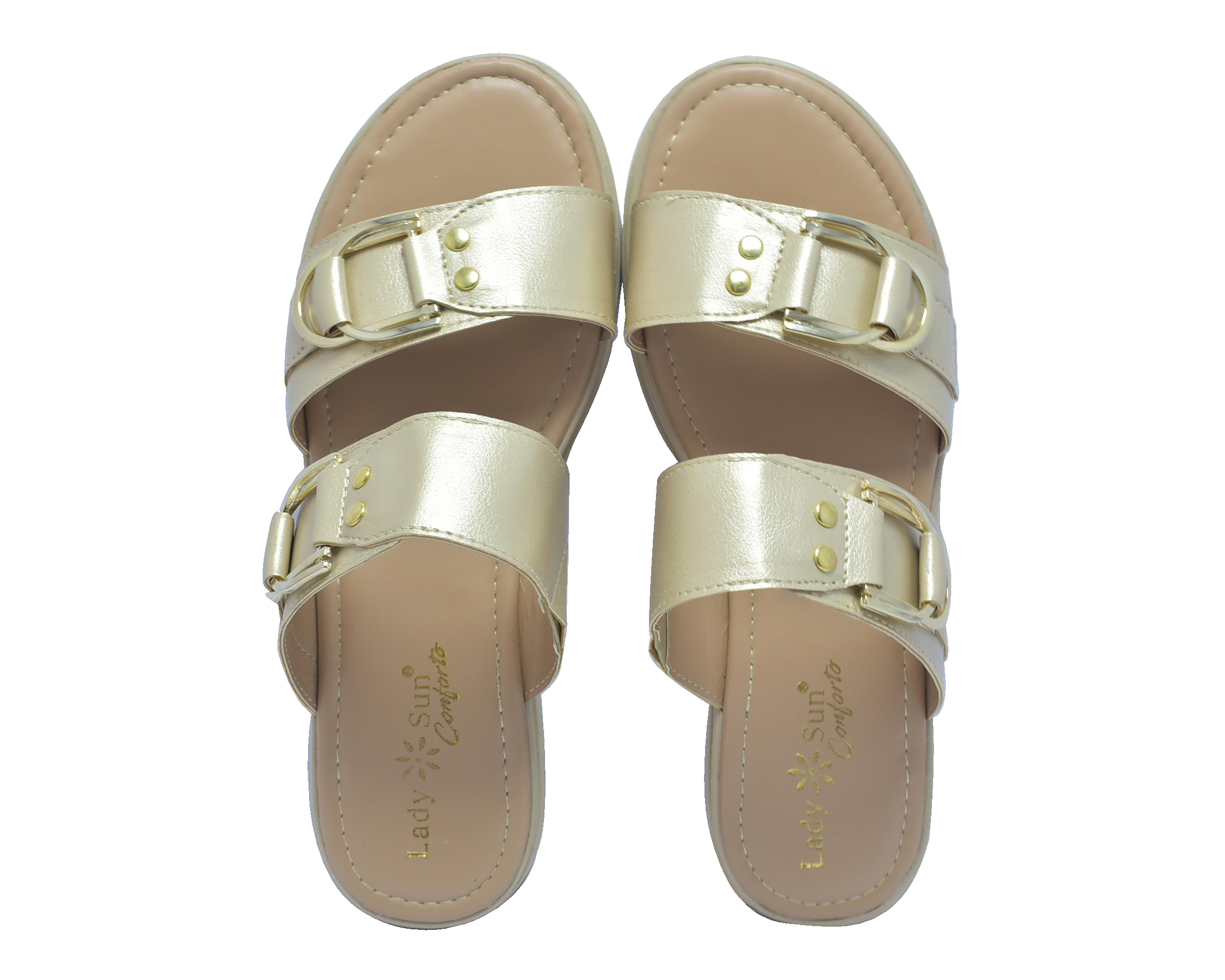 Foto 3 pulgar | Sandalias Confort Lady Sun Conforto para Mujer