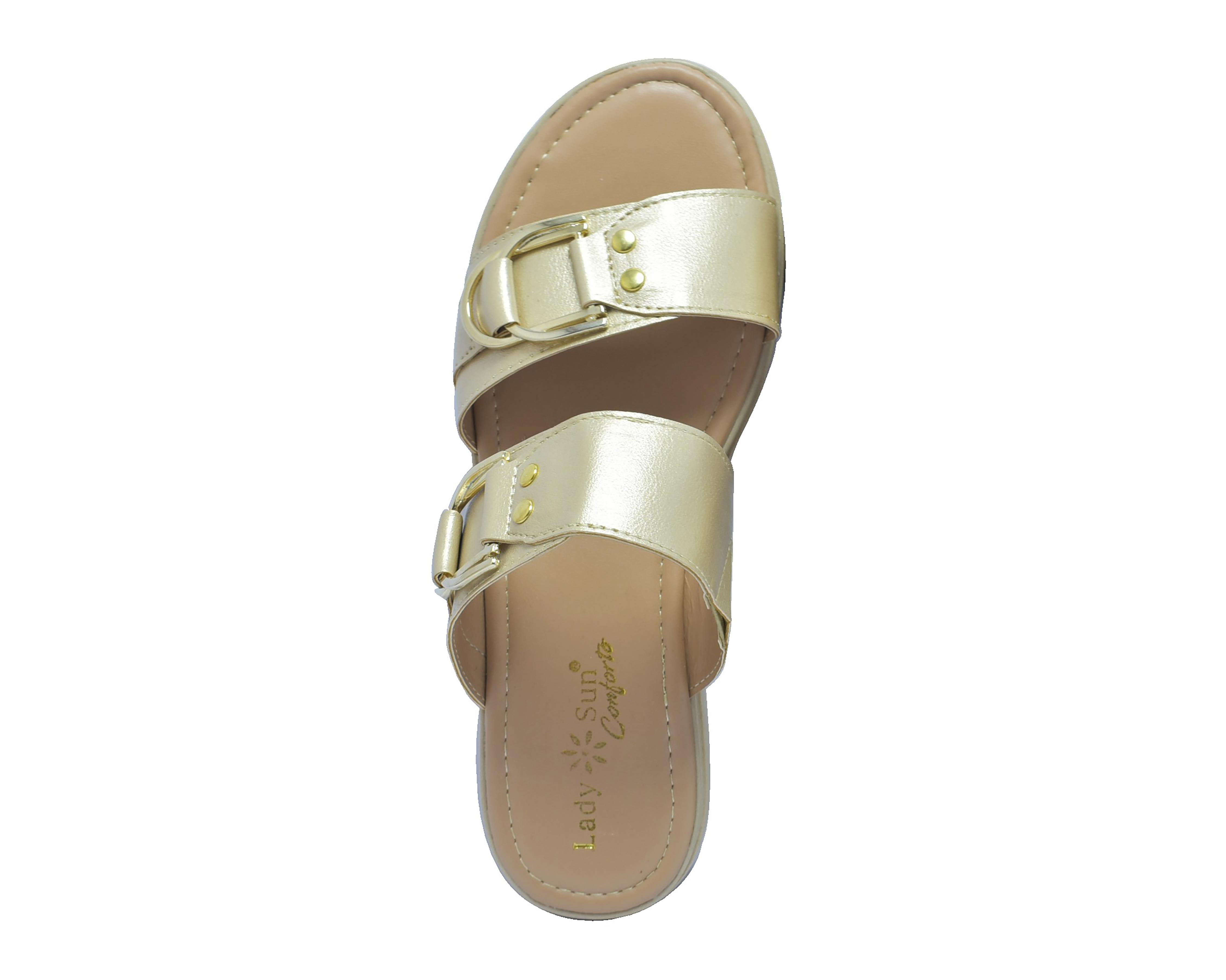 Foto 6 pulgar | Sandalias Confort Lady Sun Conforto para Mujer