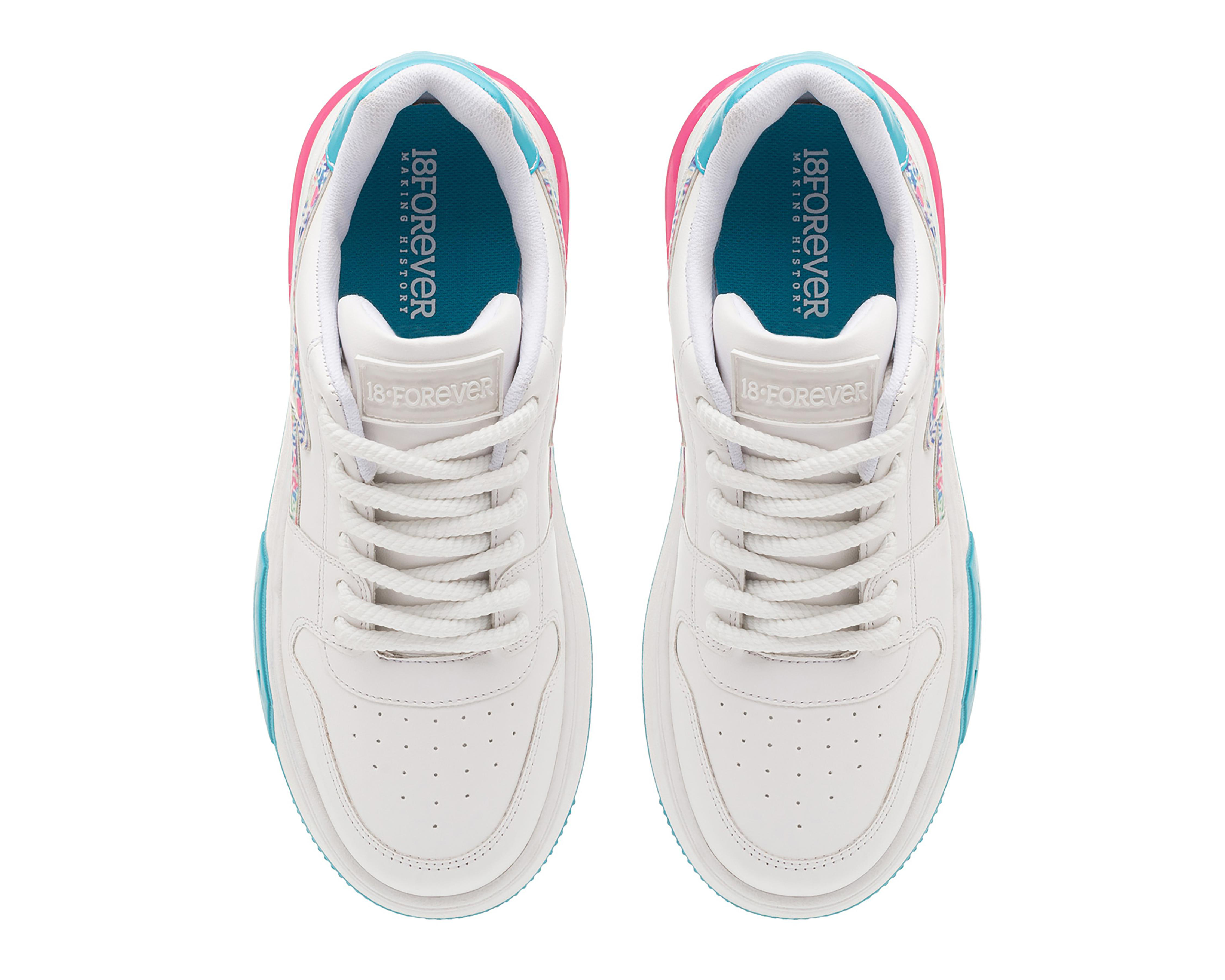 Foto 4 pulgar | Tenis Casuales 18 Forever para Mujer