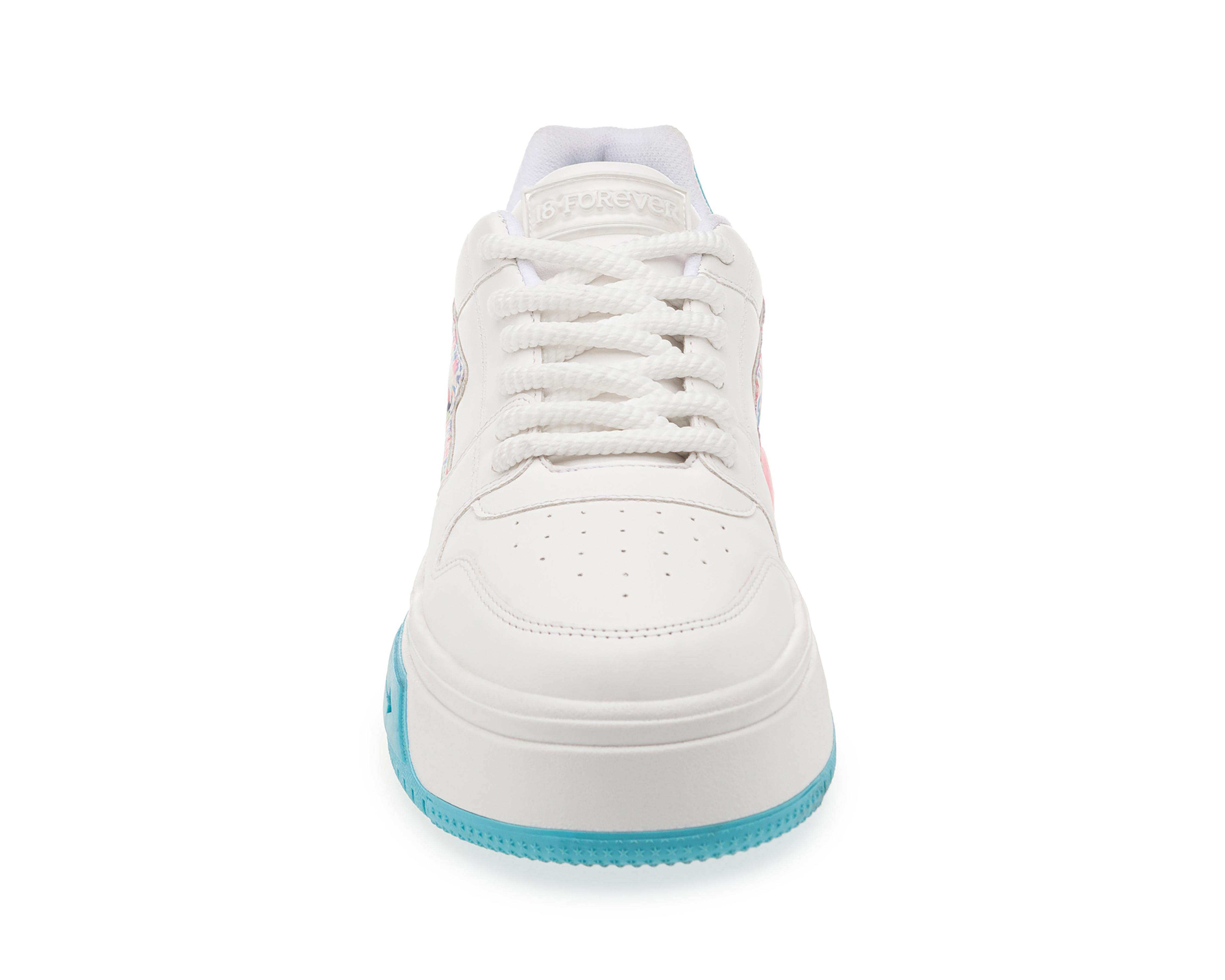 Foto 6 | Tenis Casuales 18 Forever para Mujer