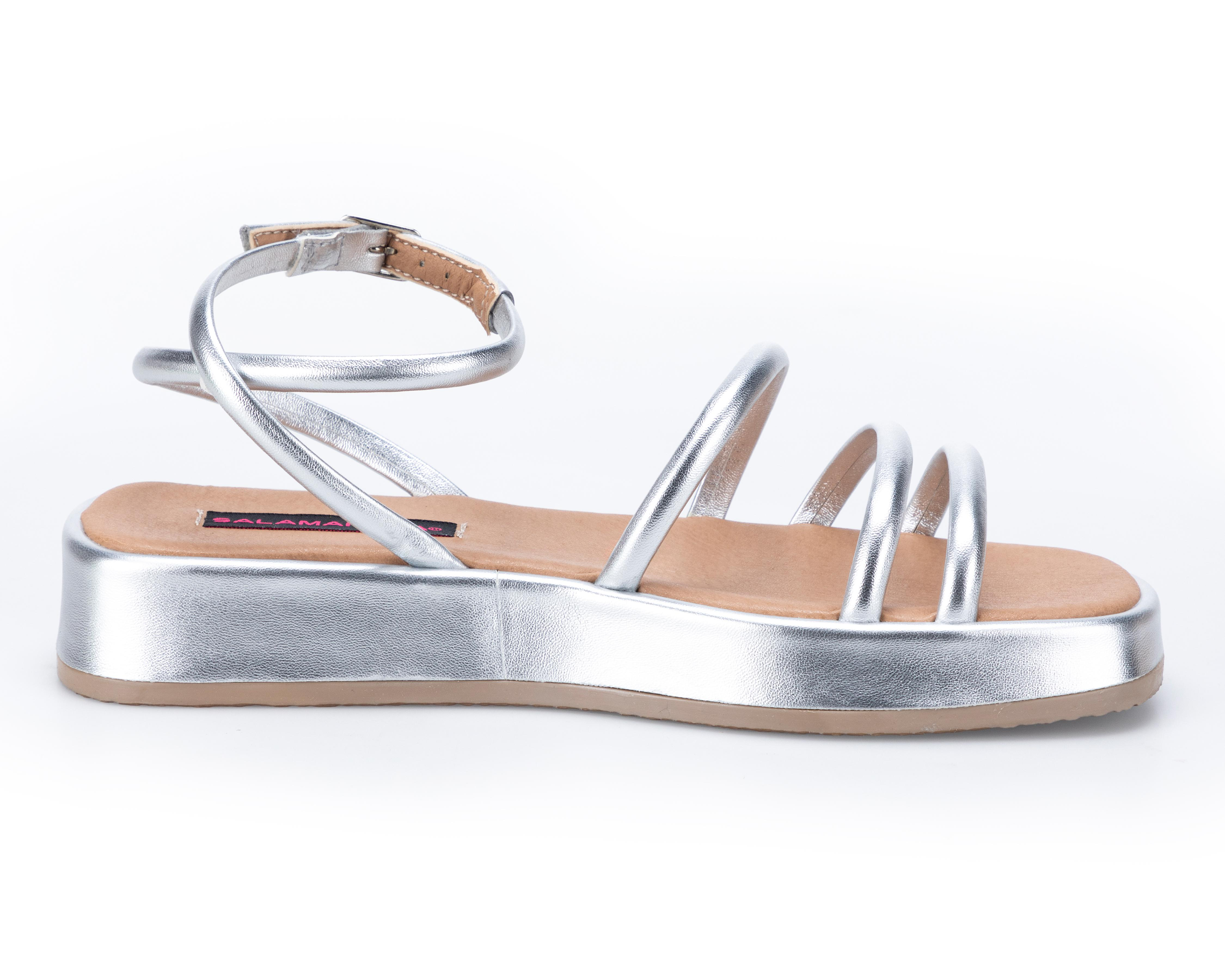 Foto 4 | Sandalias Casuales Salamandra para Mujer