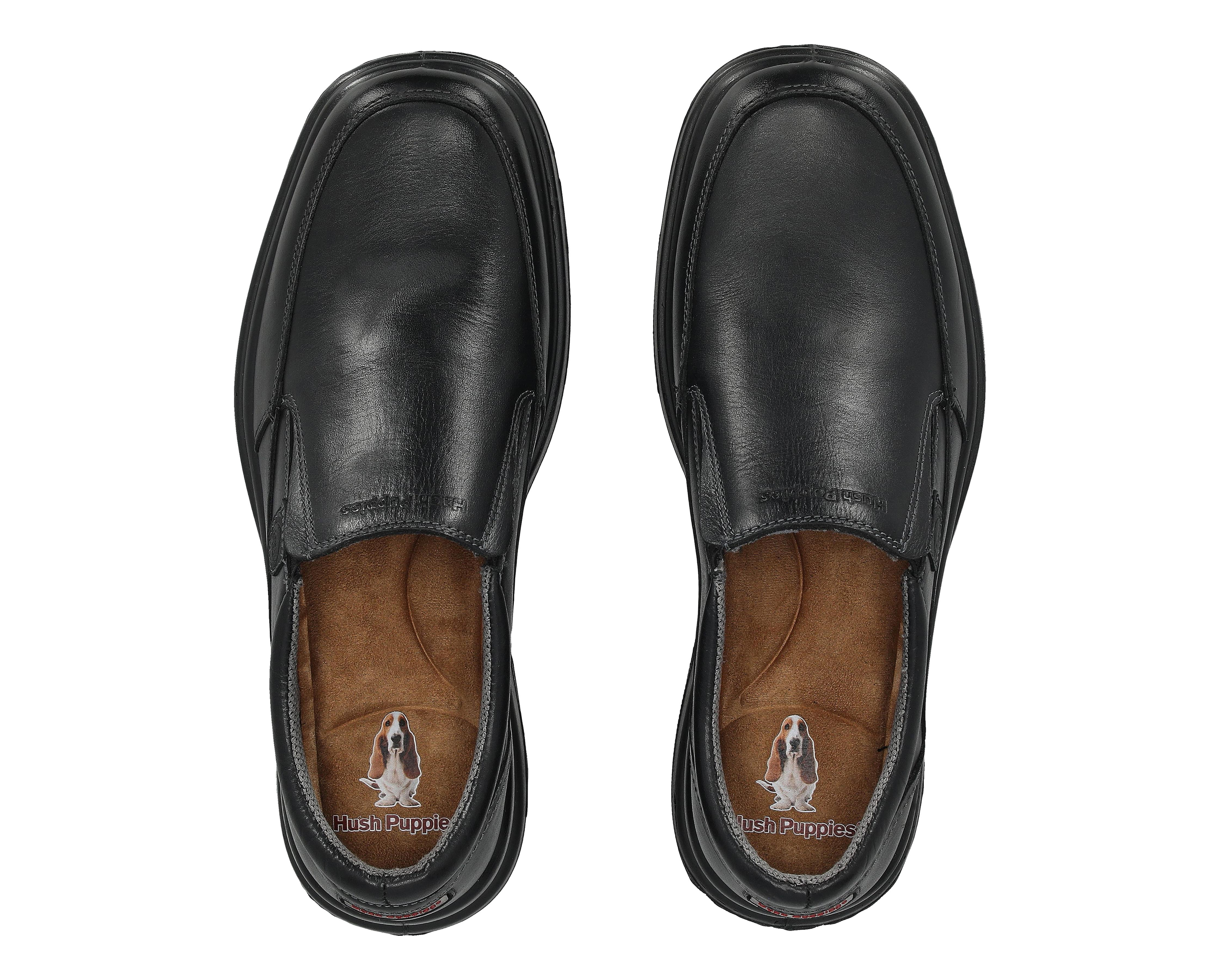 Foto 4 pulgar | Zapatos Confort Hush Puppies de Piel para Hombre