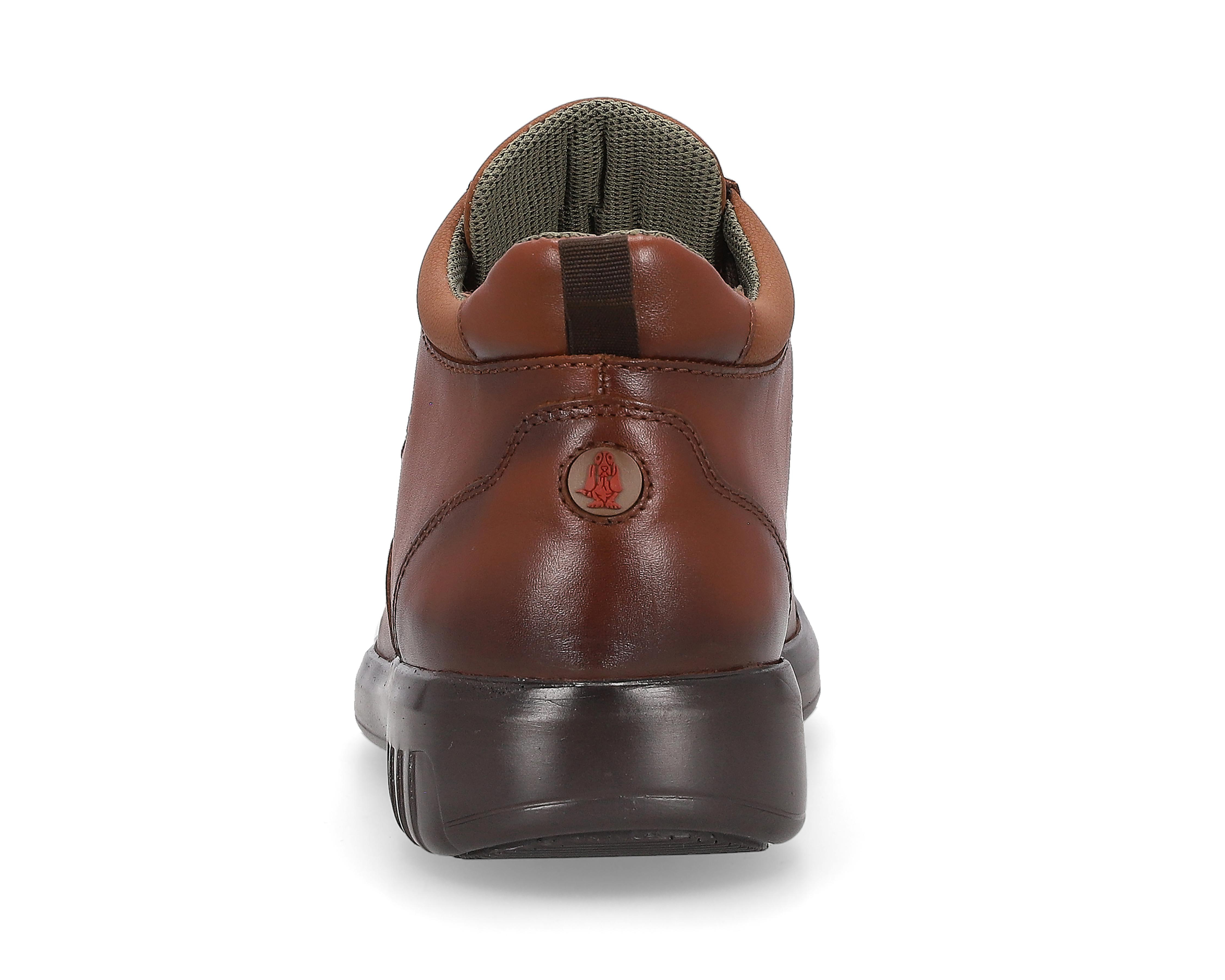 Foto 7 pulgar | Botas Casuales Hush Puppies de Piel para Hombre