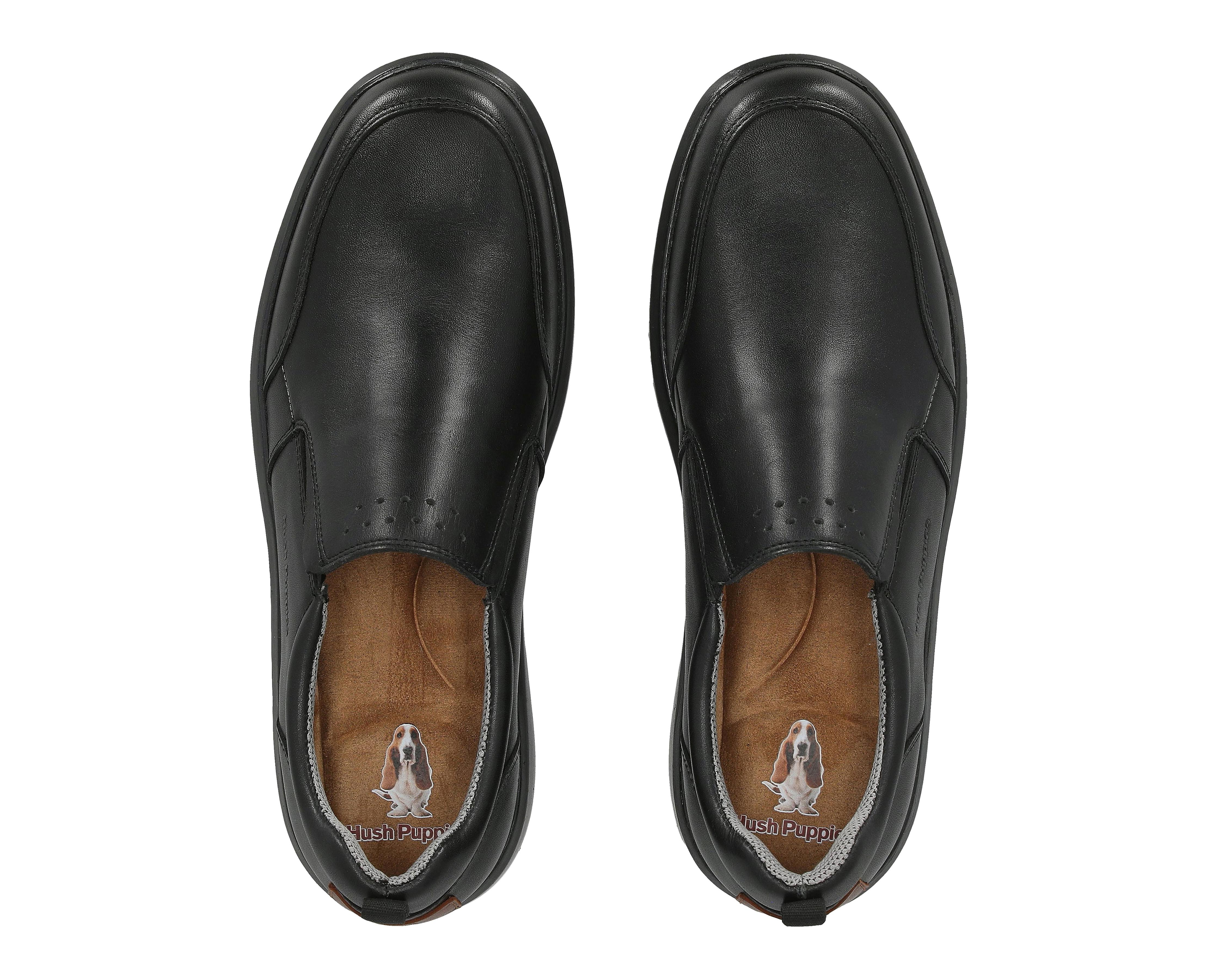 Foto 4 pulgar | Zapatos Confort Hush Puppies de Piel para Hombre