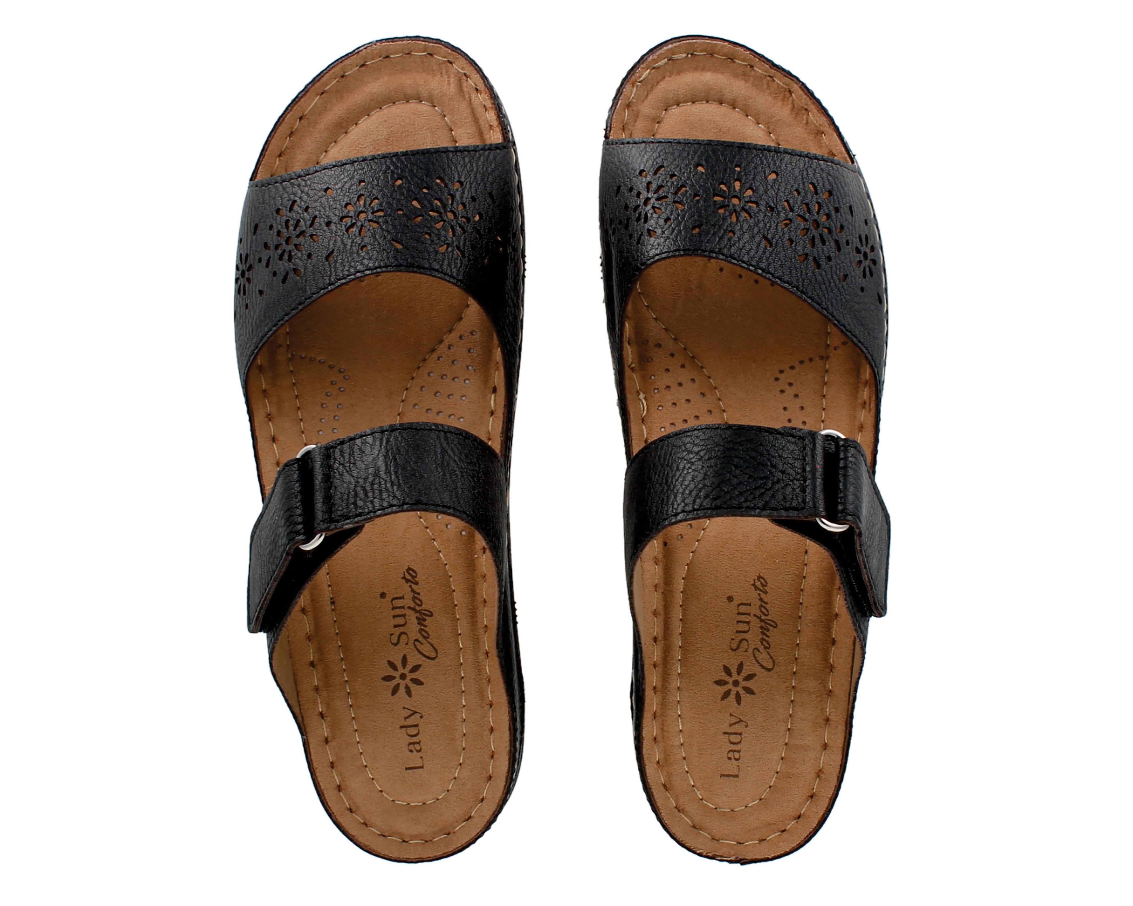 Foto 4 pulgar | Sandalias Confort Lady Sun Conforto para Mujer