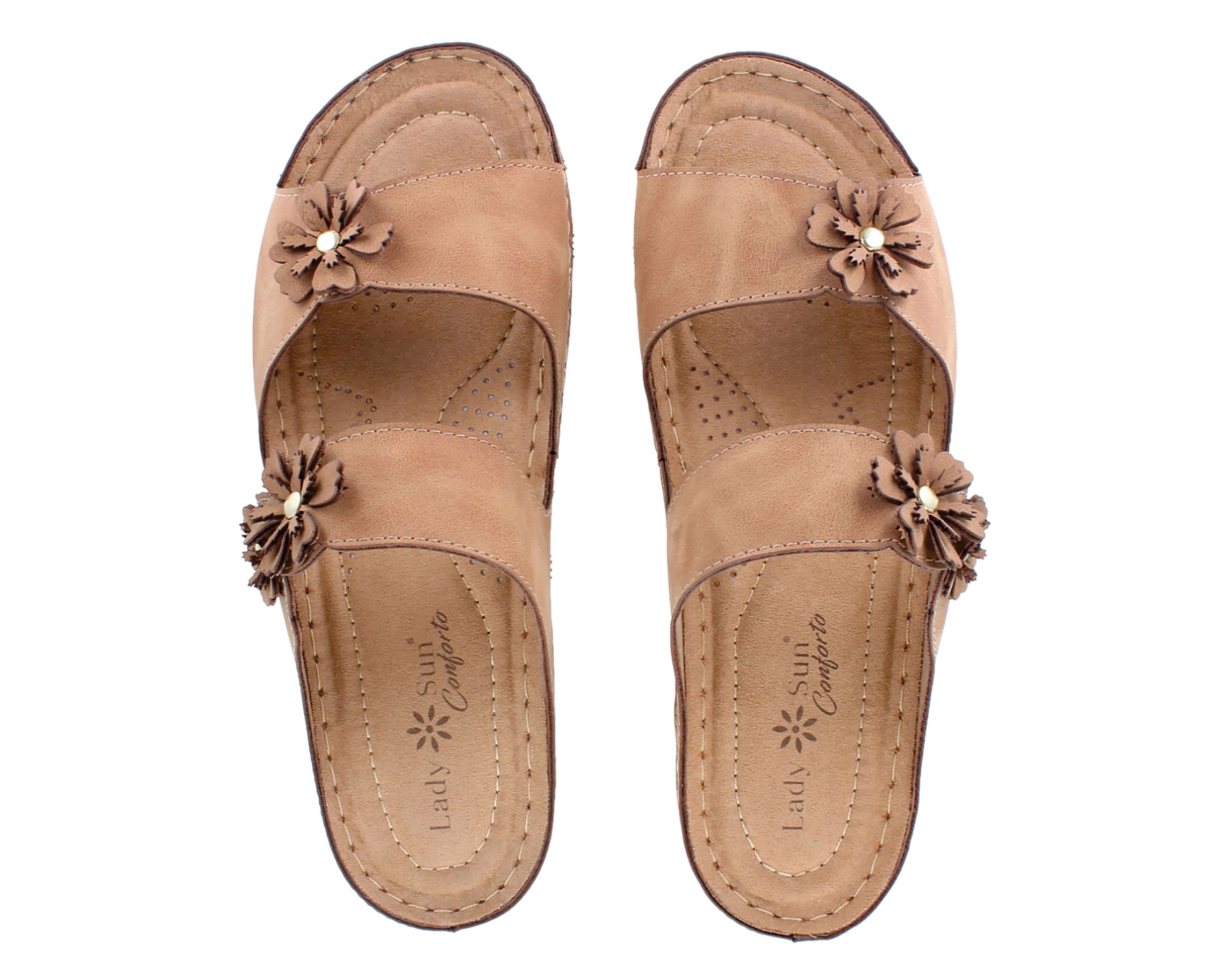 Foto 4 pulgar | Sandalias Confort Lady Sun Conforto para Mujer