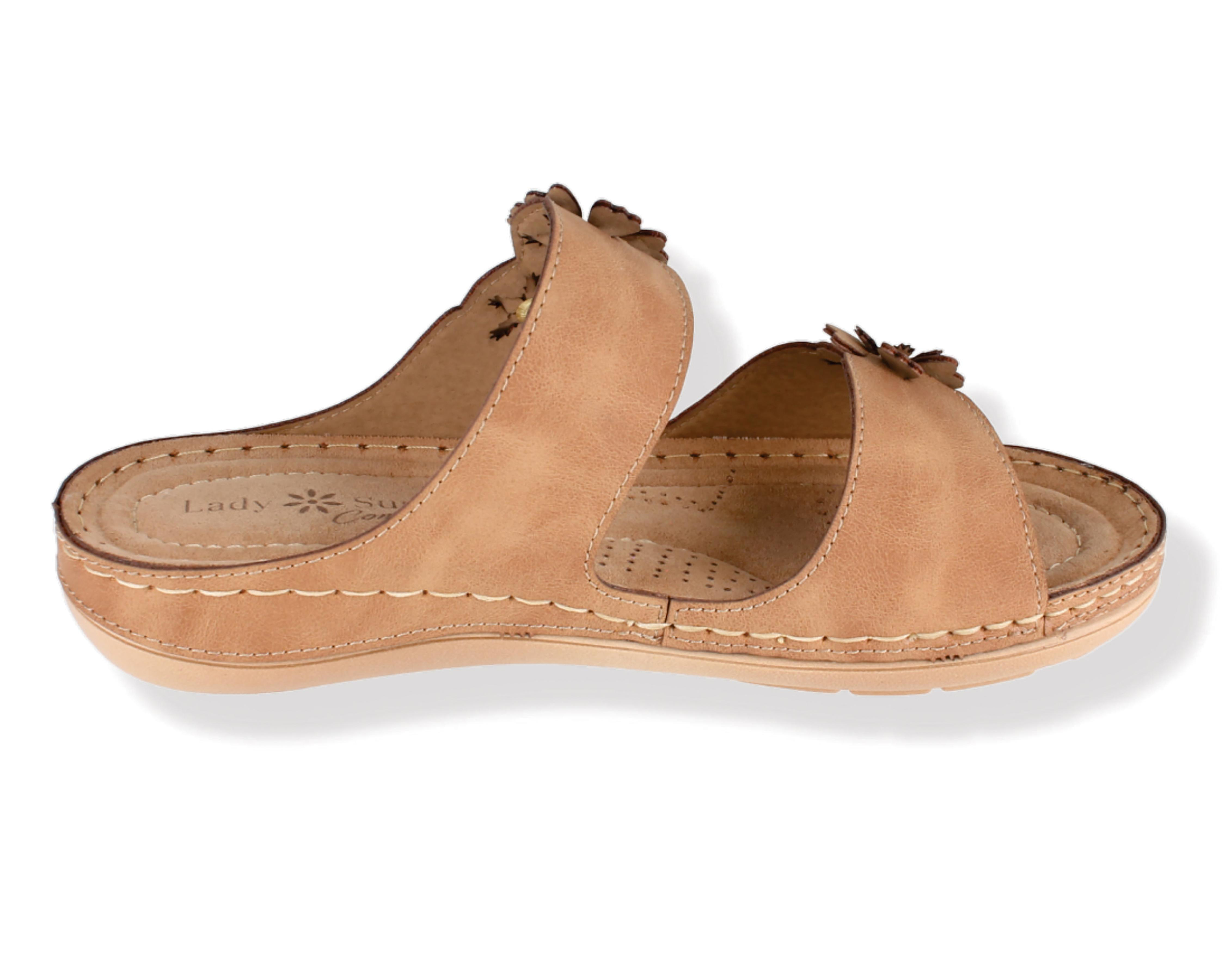 Foto 5 pulgar | Sandalias Confort Lady Sun Conforto para Mujer