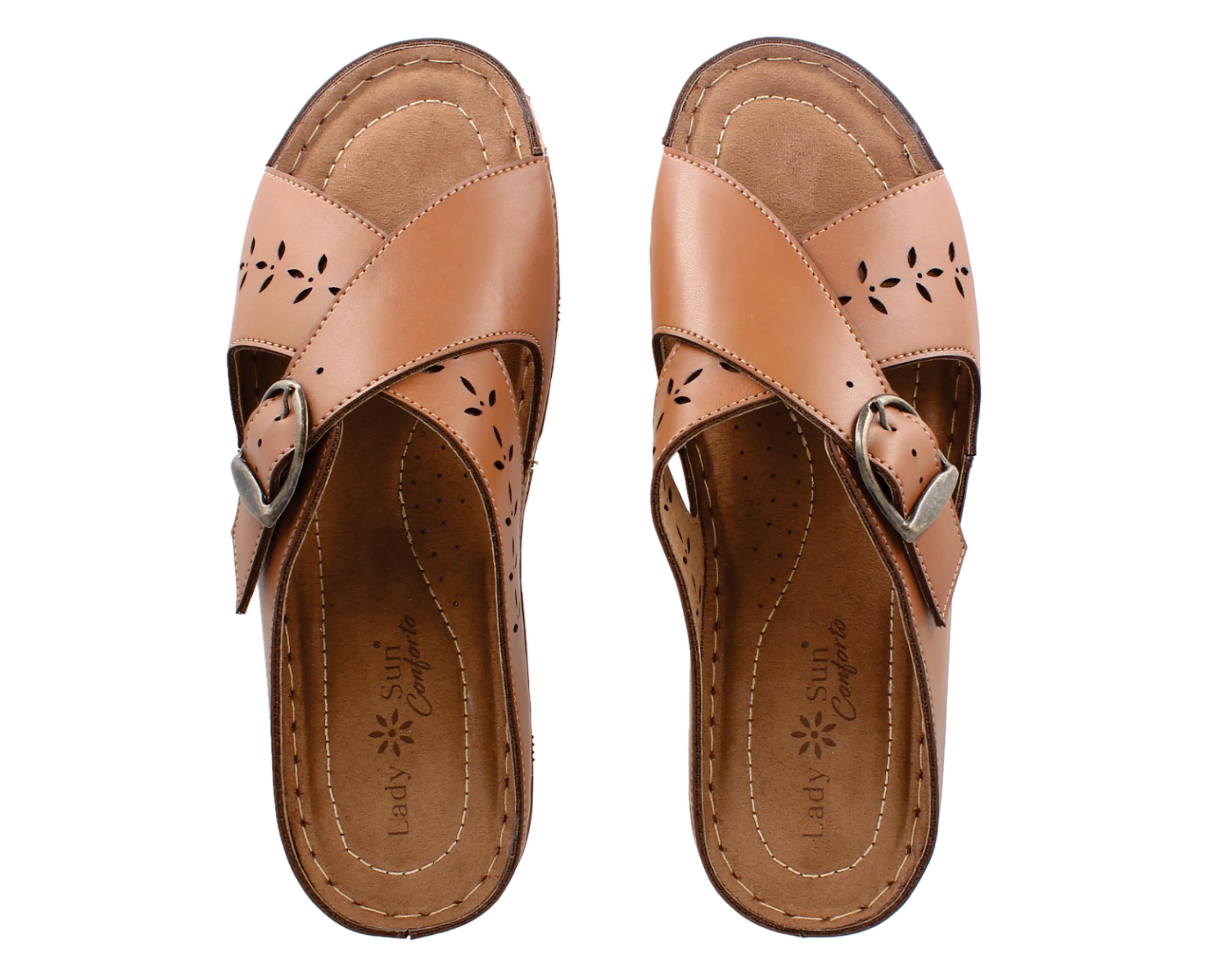 Foto 4 pulgar | Sandalias Confort Lady Sun Conforto para Mujer