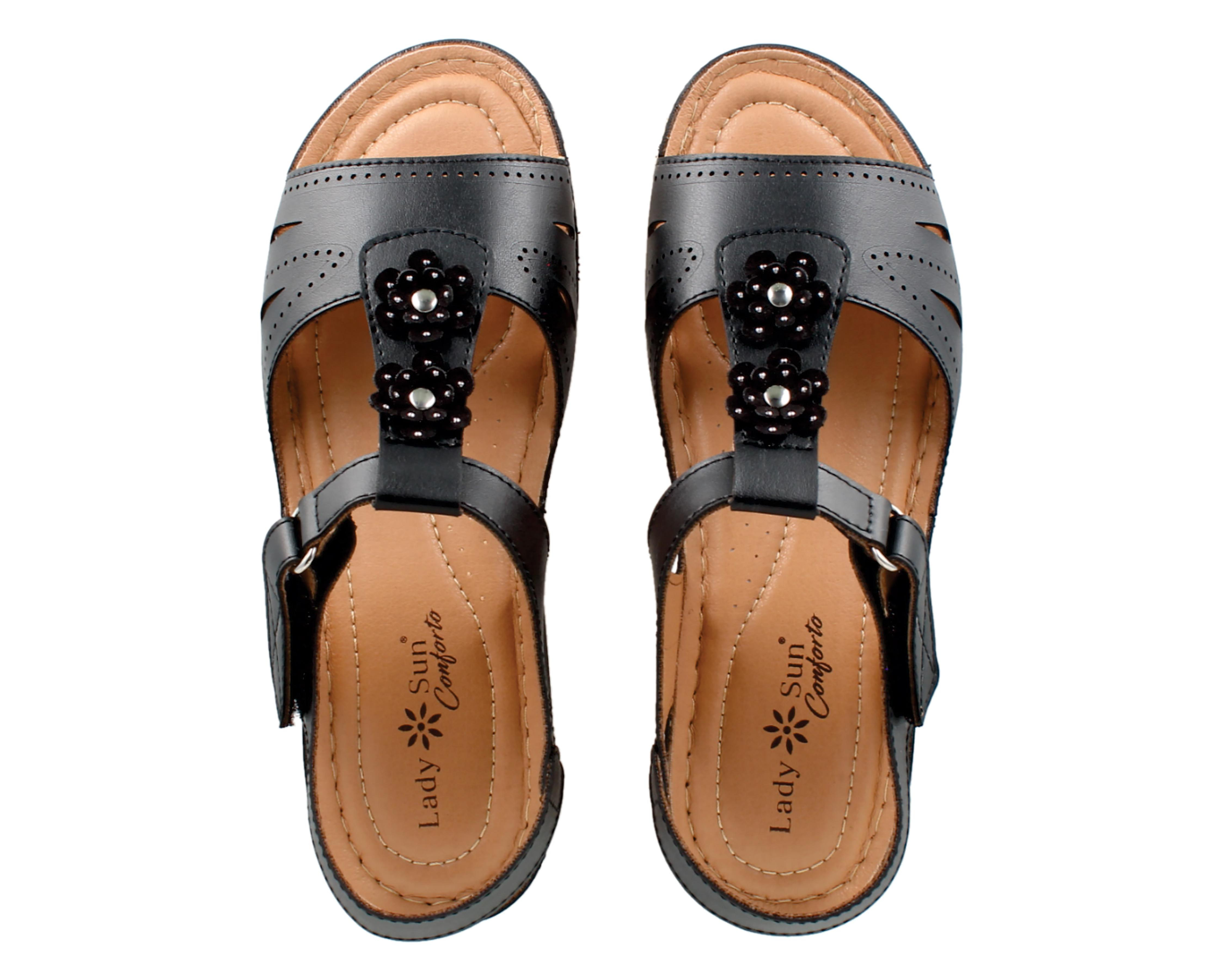 Foto 4 pulgar | Sandalias Confort Lady Sun Conforto para Mujer