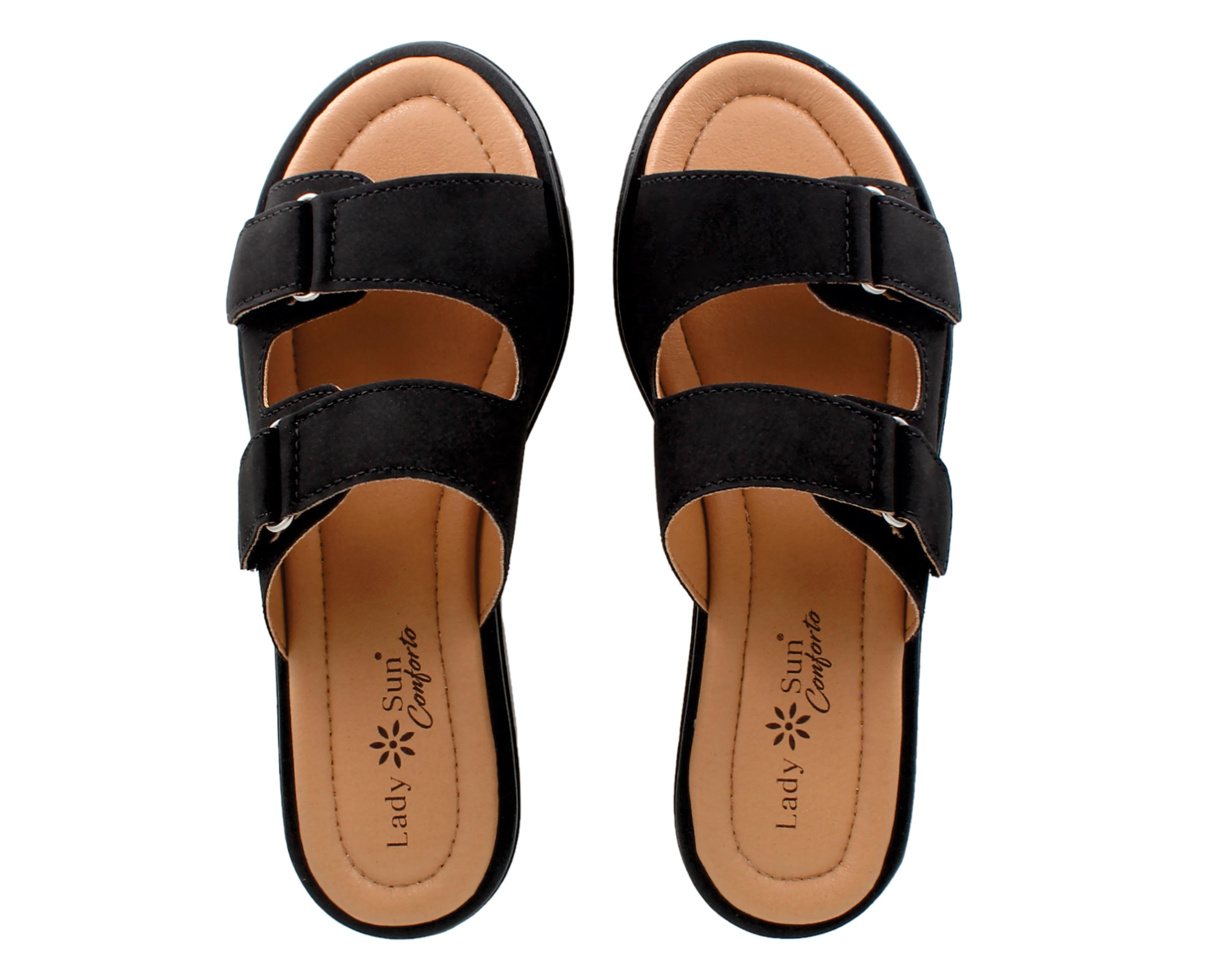 Foto 4 pulgar | Sandalias Confort Lady Sun Conforto