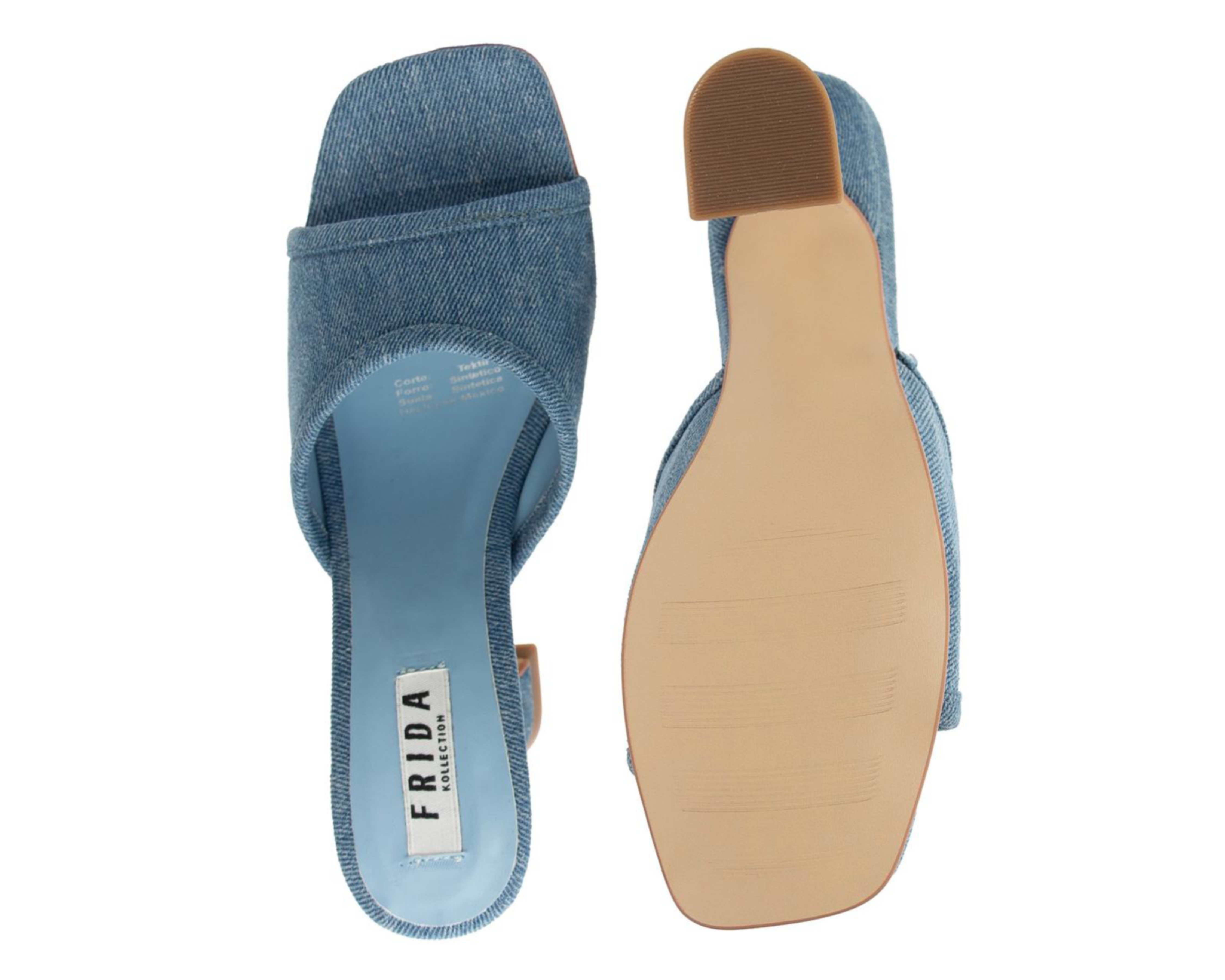 Foto 3 pulgar | Sandalias de Tacón Frida Kollection para Mujer