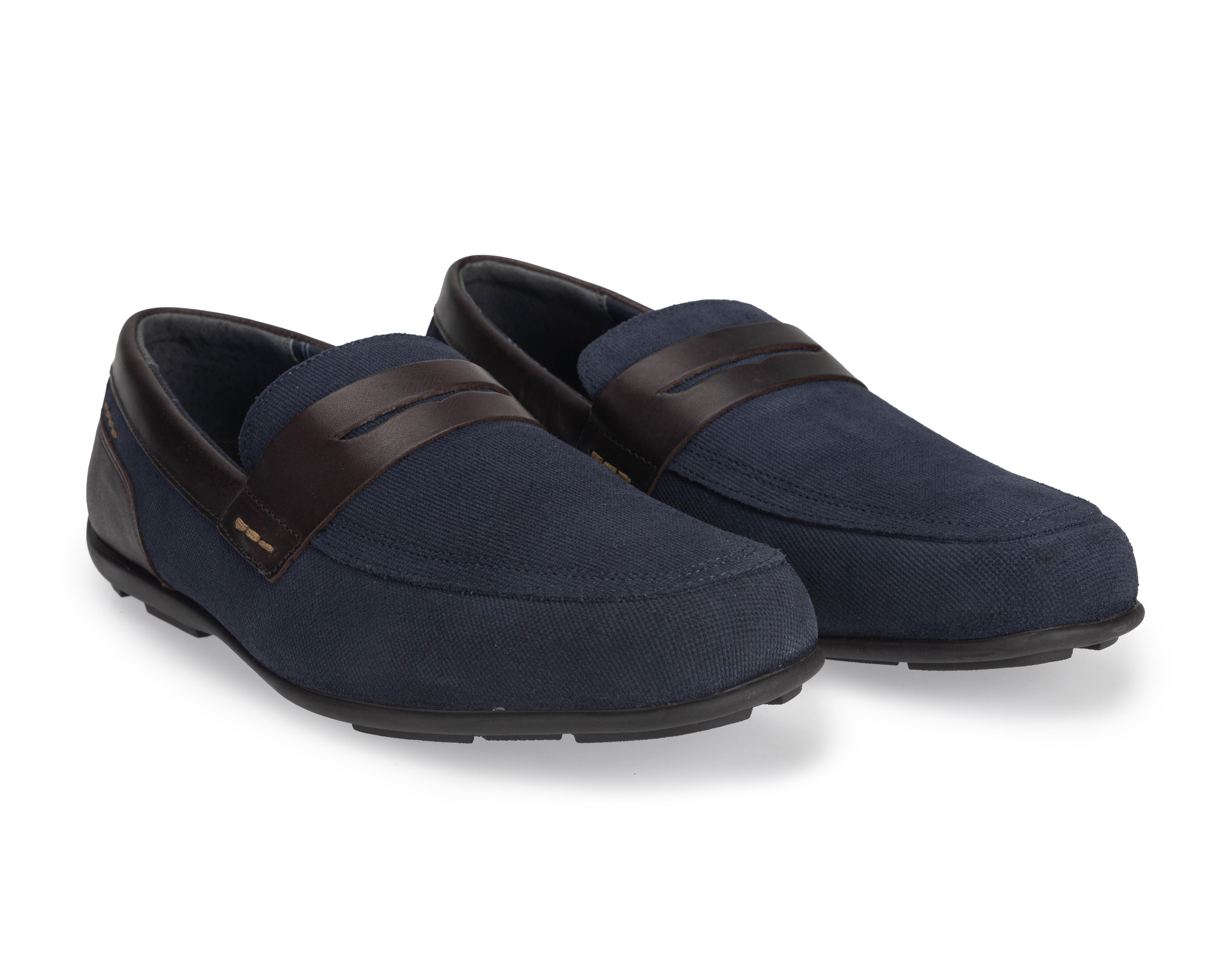 Mocasines Flexi de Piel para Hombre