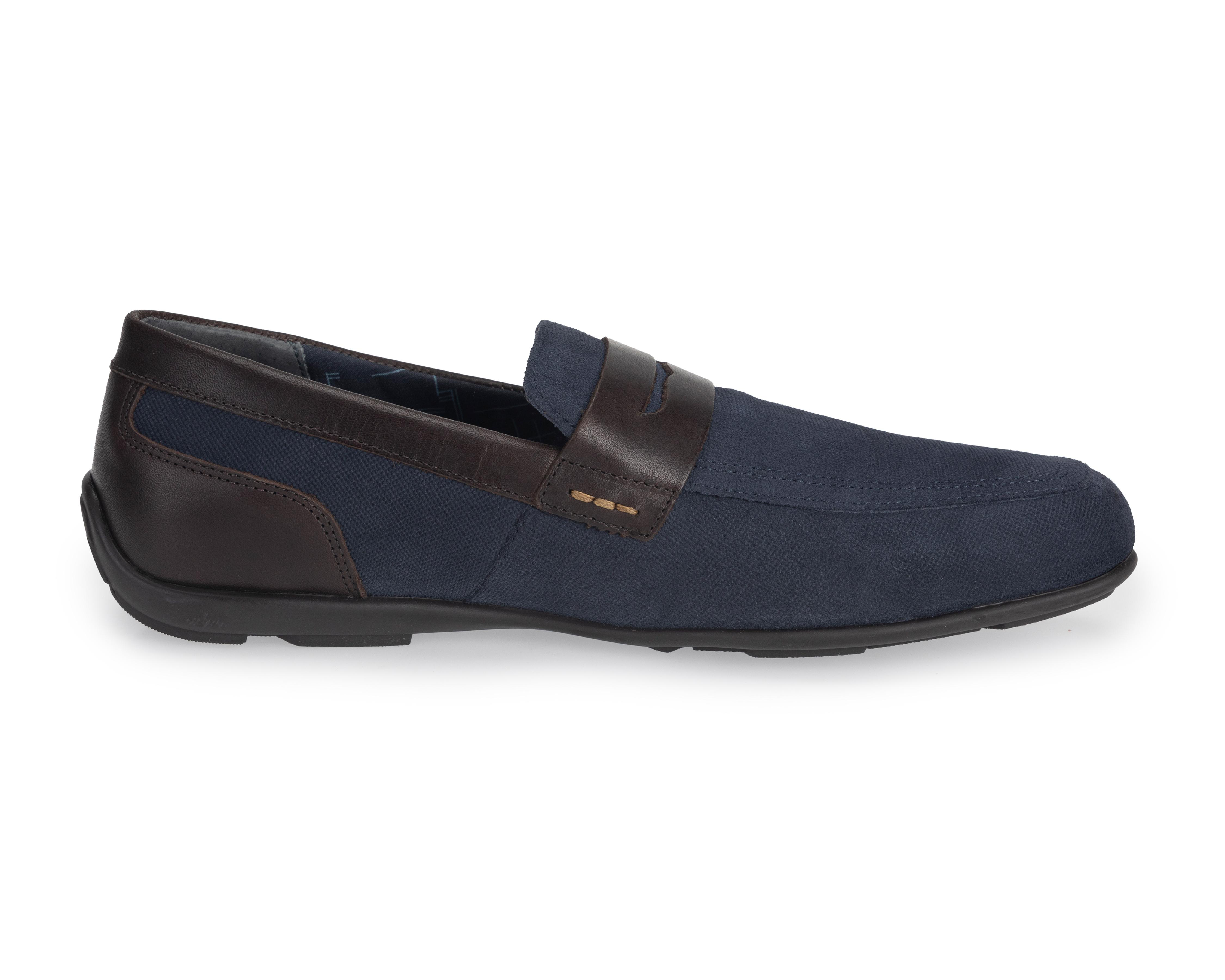 Foto 4 | Mocasines Flexi de Piel para Hombre