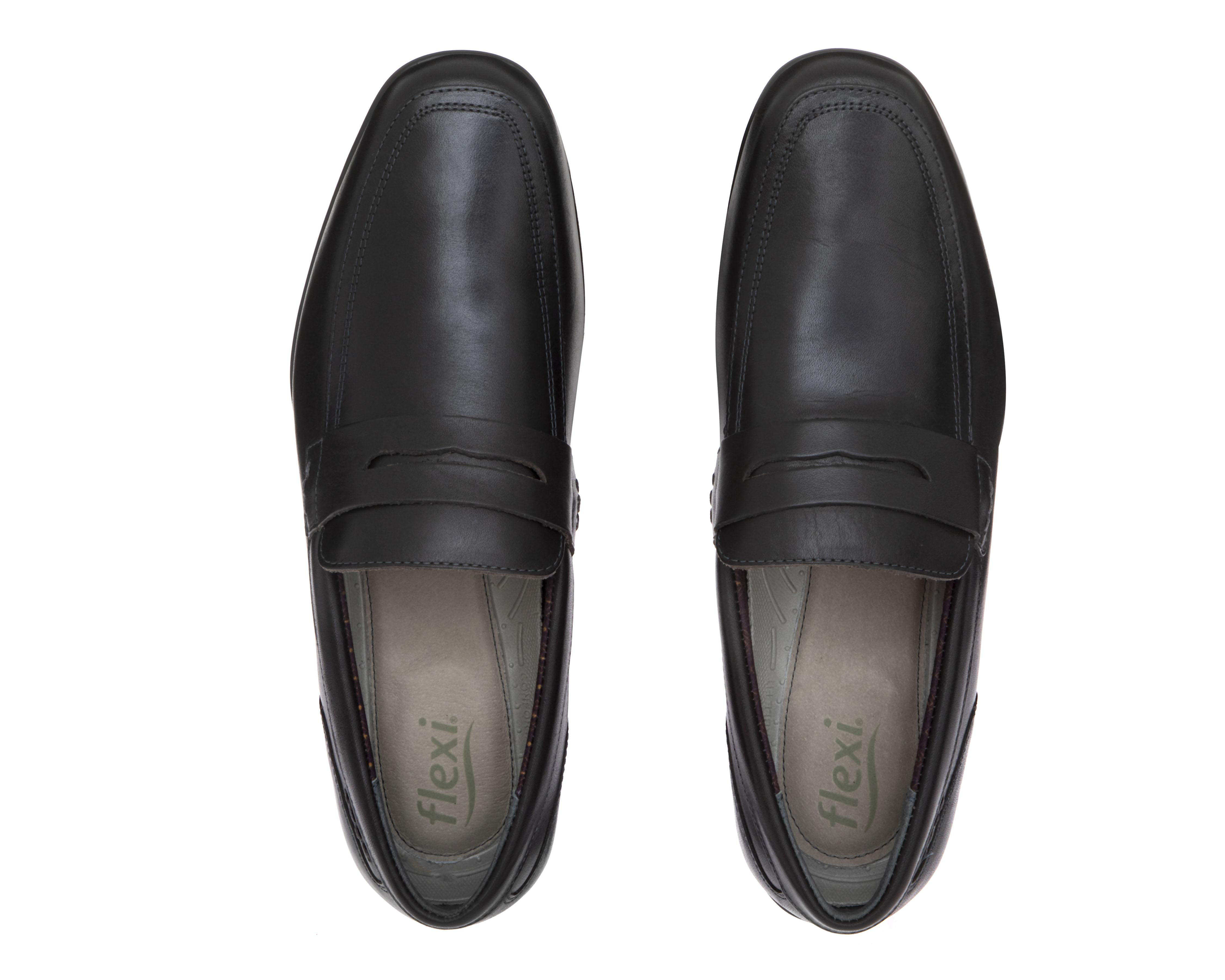 Foto 3 | Mocasines Flexi de Piel para Hombre