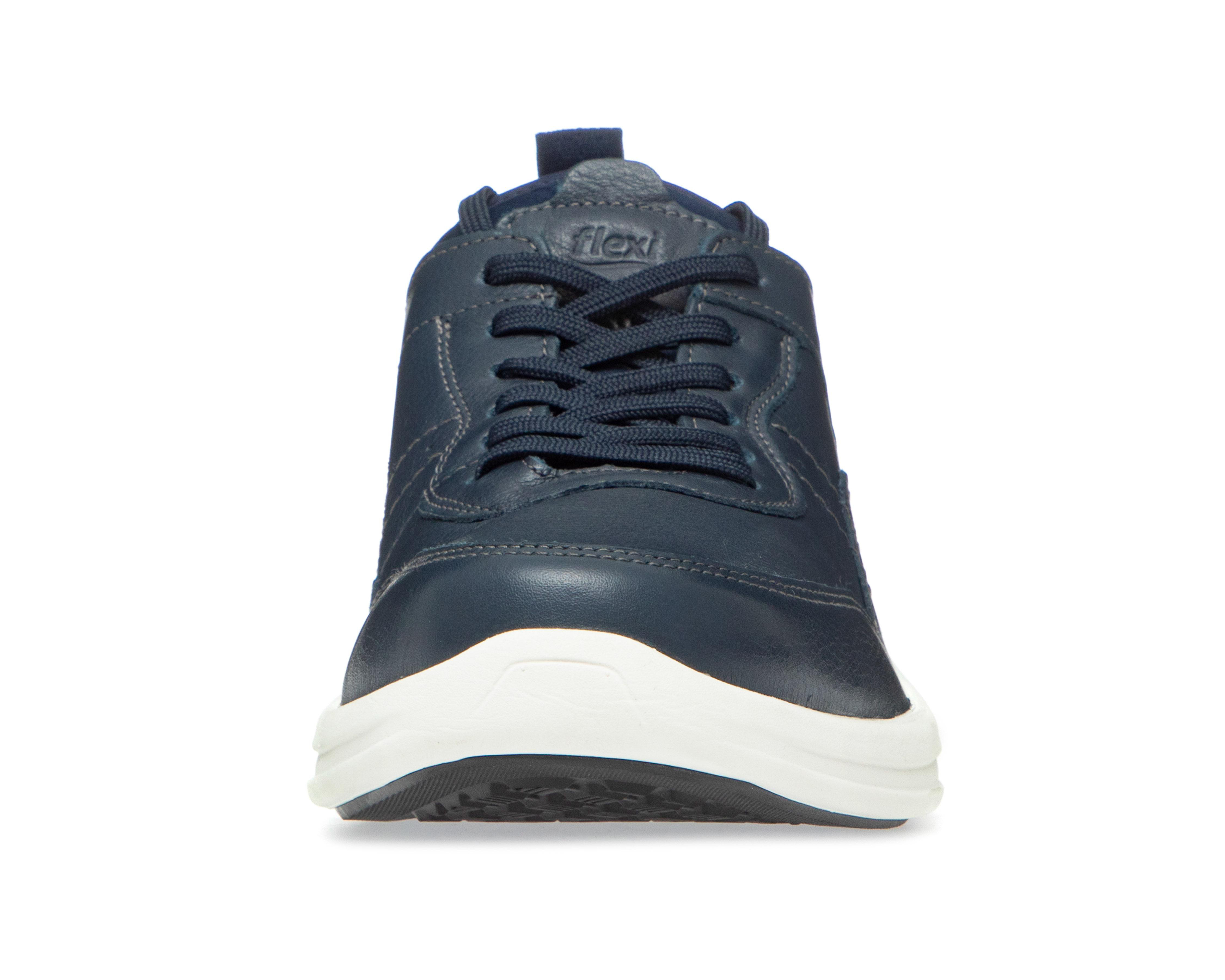 Foto 5 | Tenis Casuales Flexi de Piel para Hombre