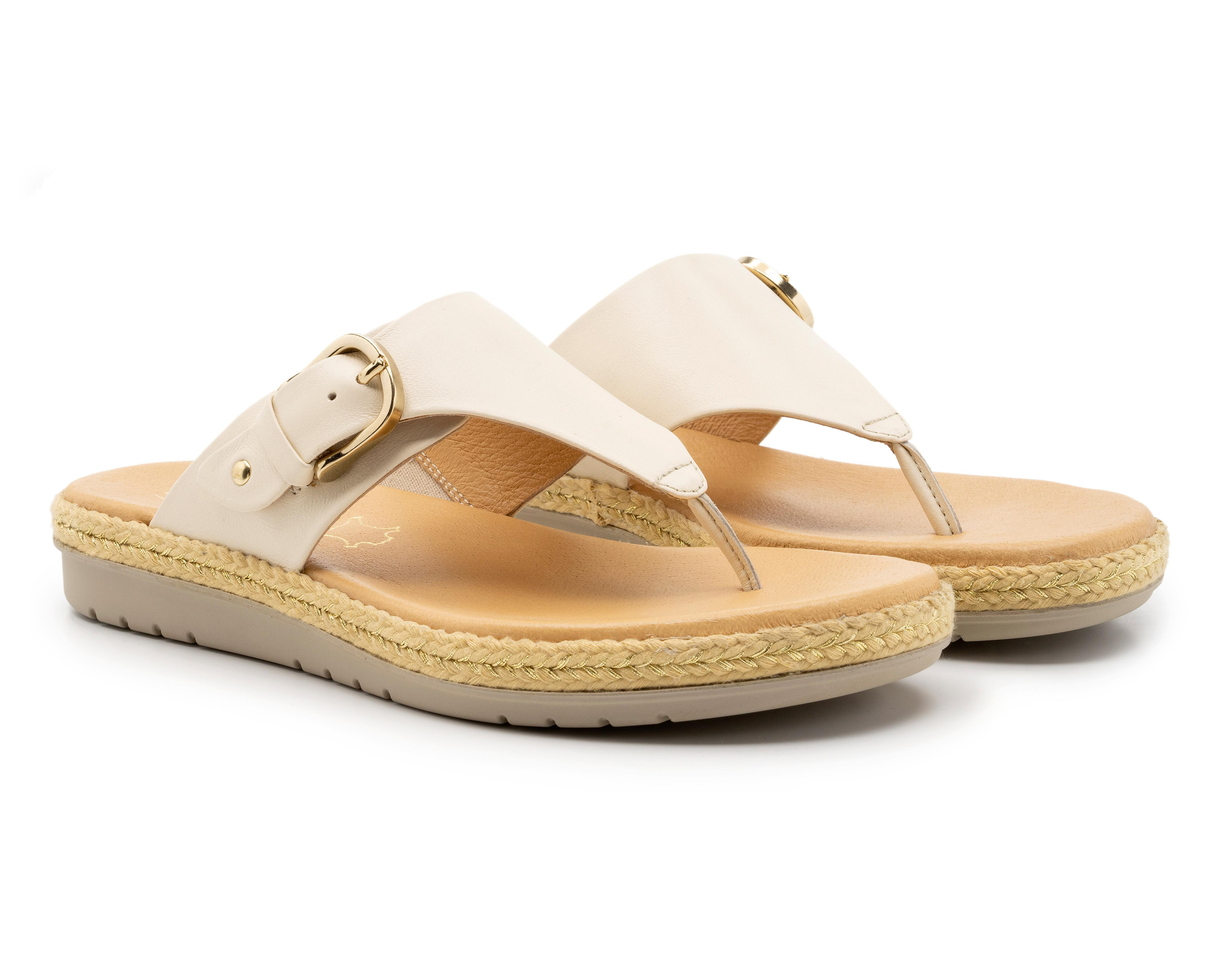 Sandalias Confort Flexi de Piel para Mujer