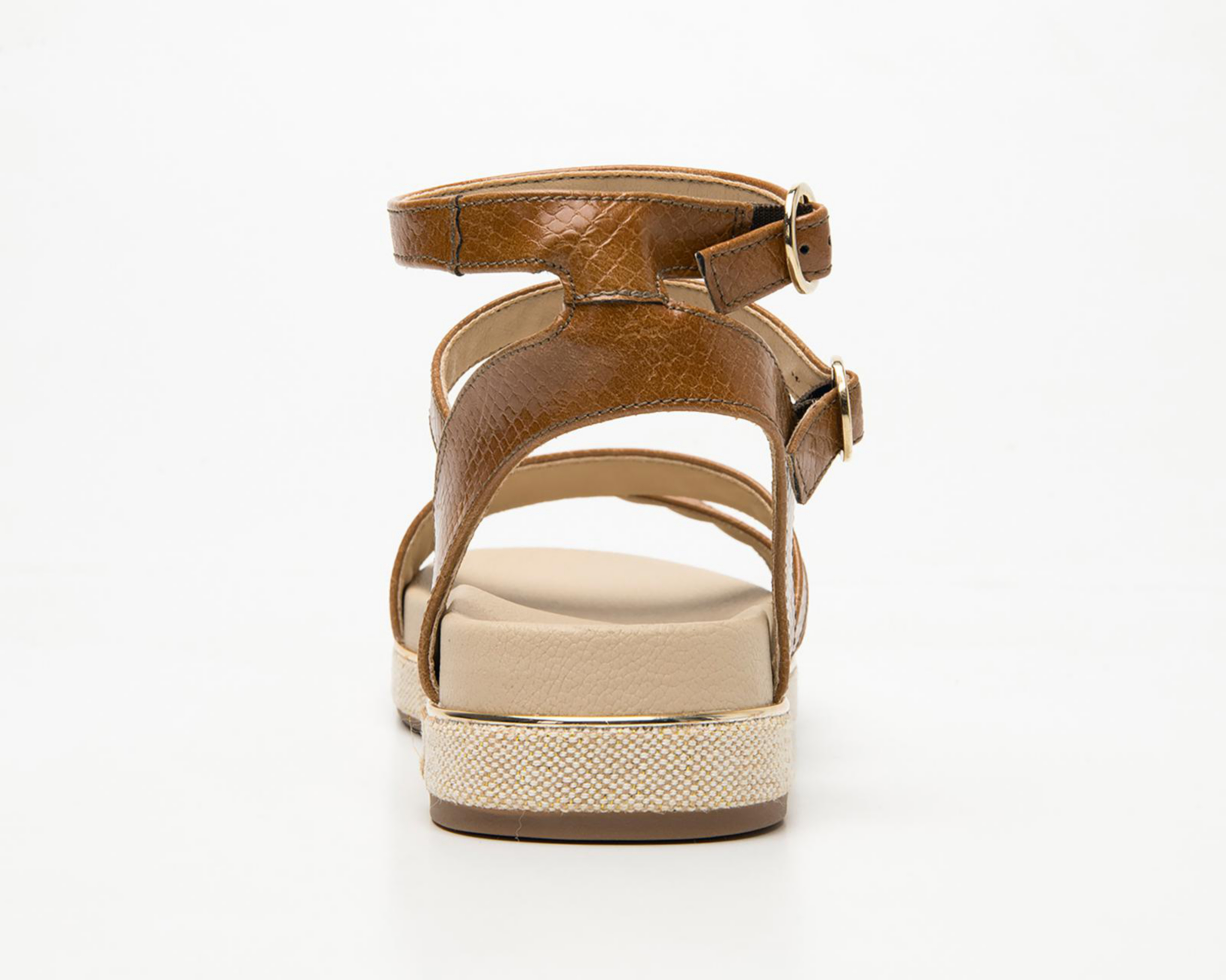 Foto 6 | Sandalias Casuales Flexi de Piel para Mujer