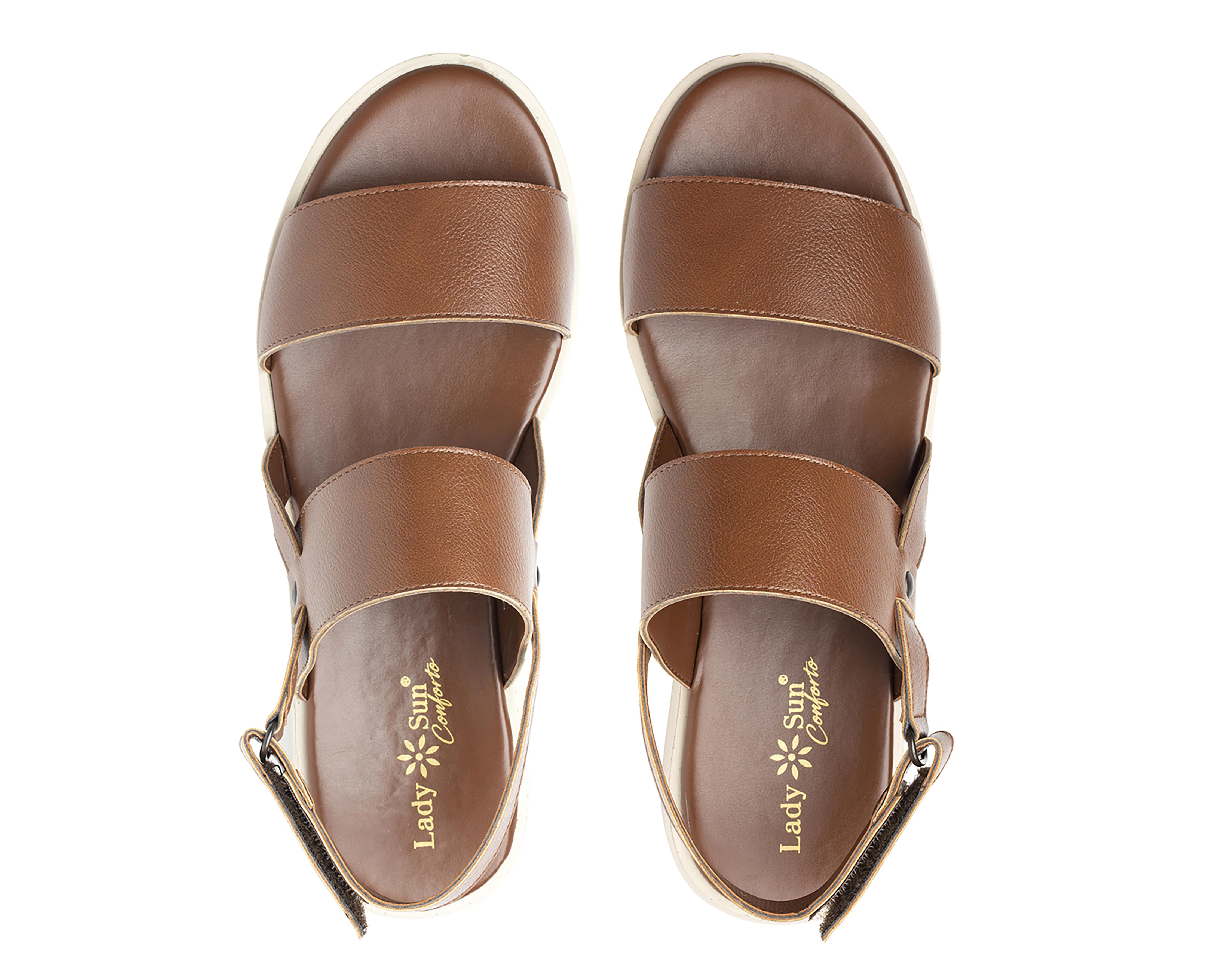 Foto 4 pulgar | Sandalias Lady Sun Conforto para Mujer