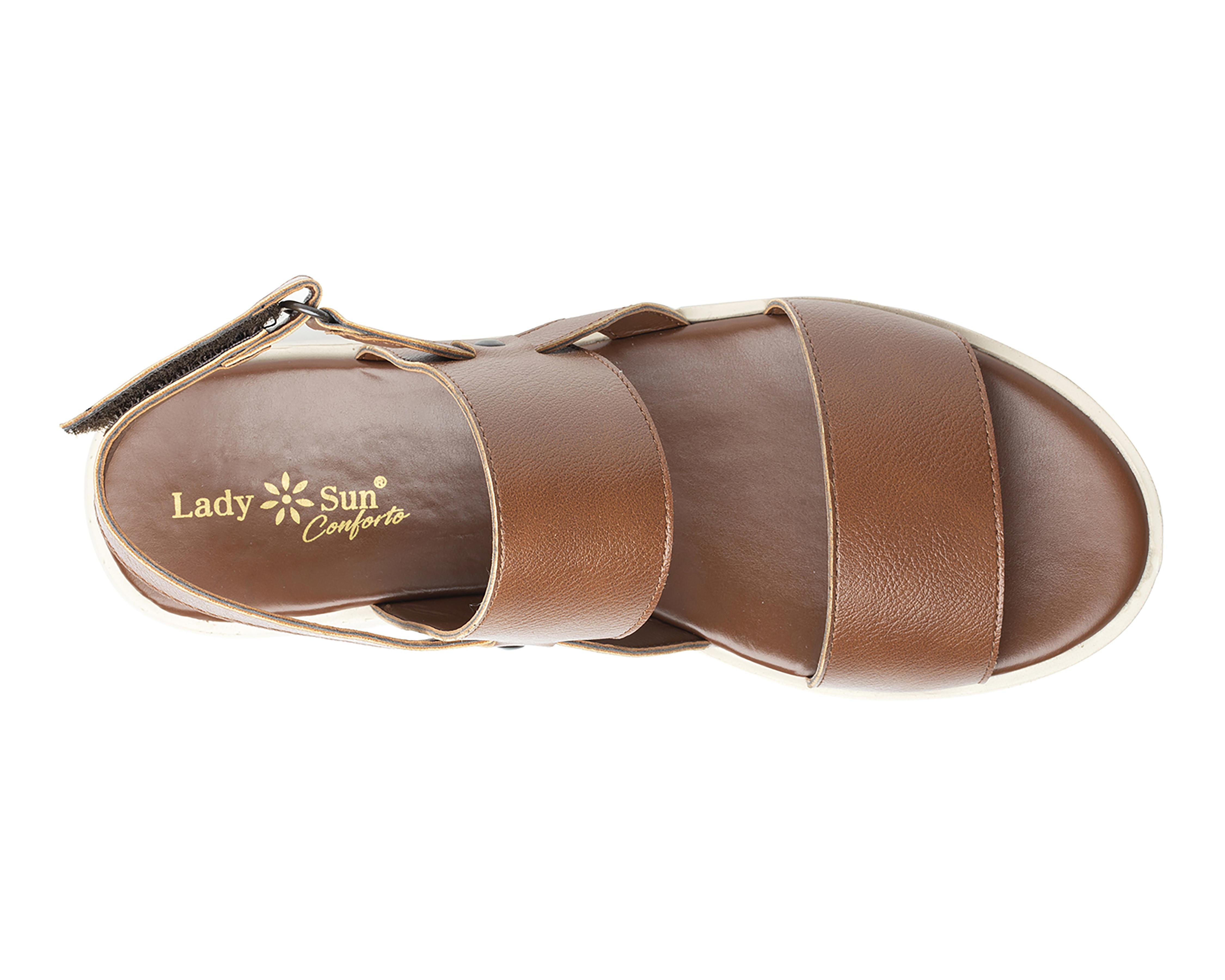 Foto 6 pulgar | Sandalias Lady Sun Conforto para Mujer