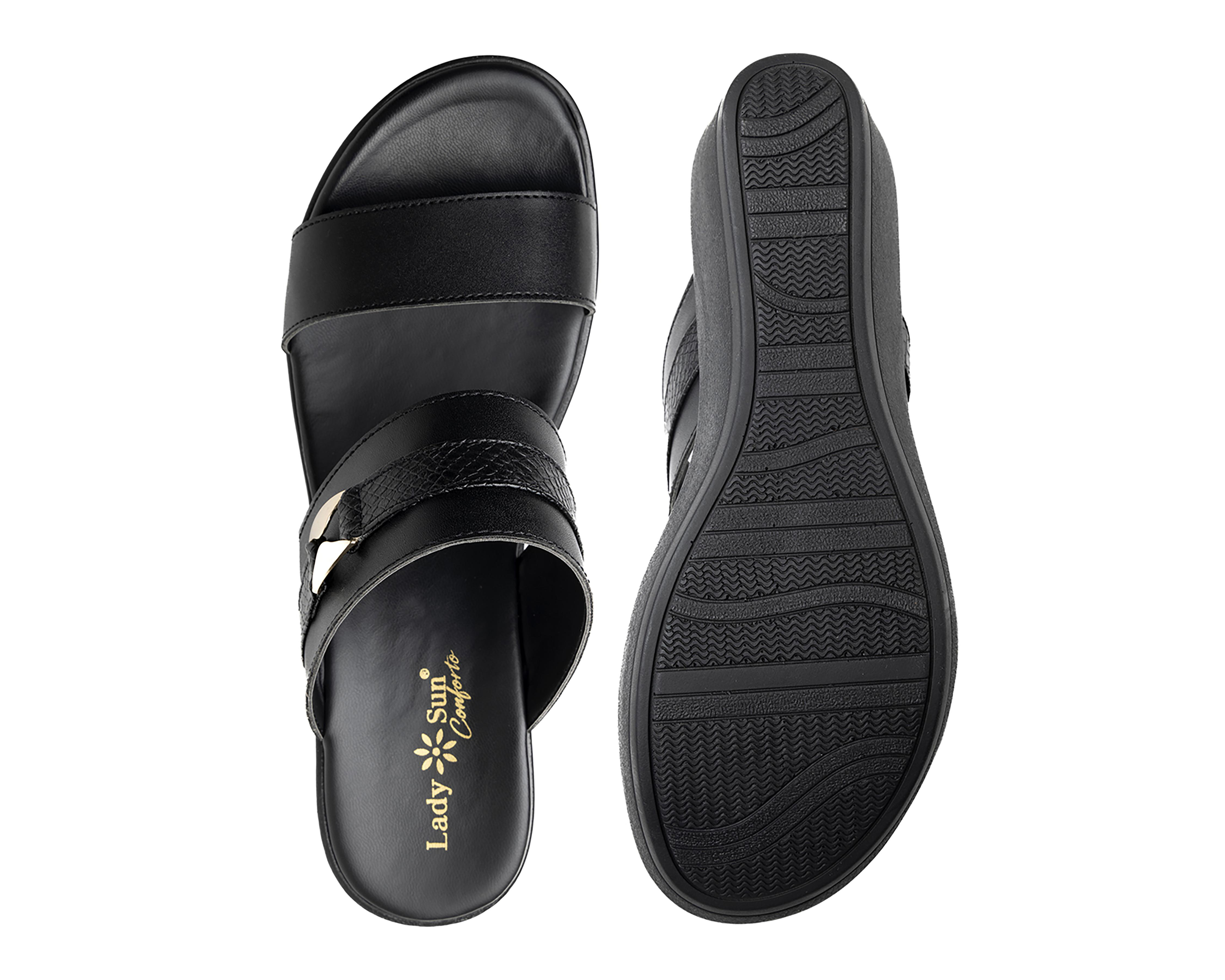 Foto 3 pulgar | Sandalias Confort Lady Sun Conforto para Mujer