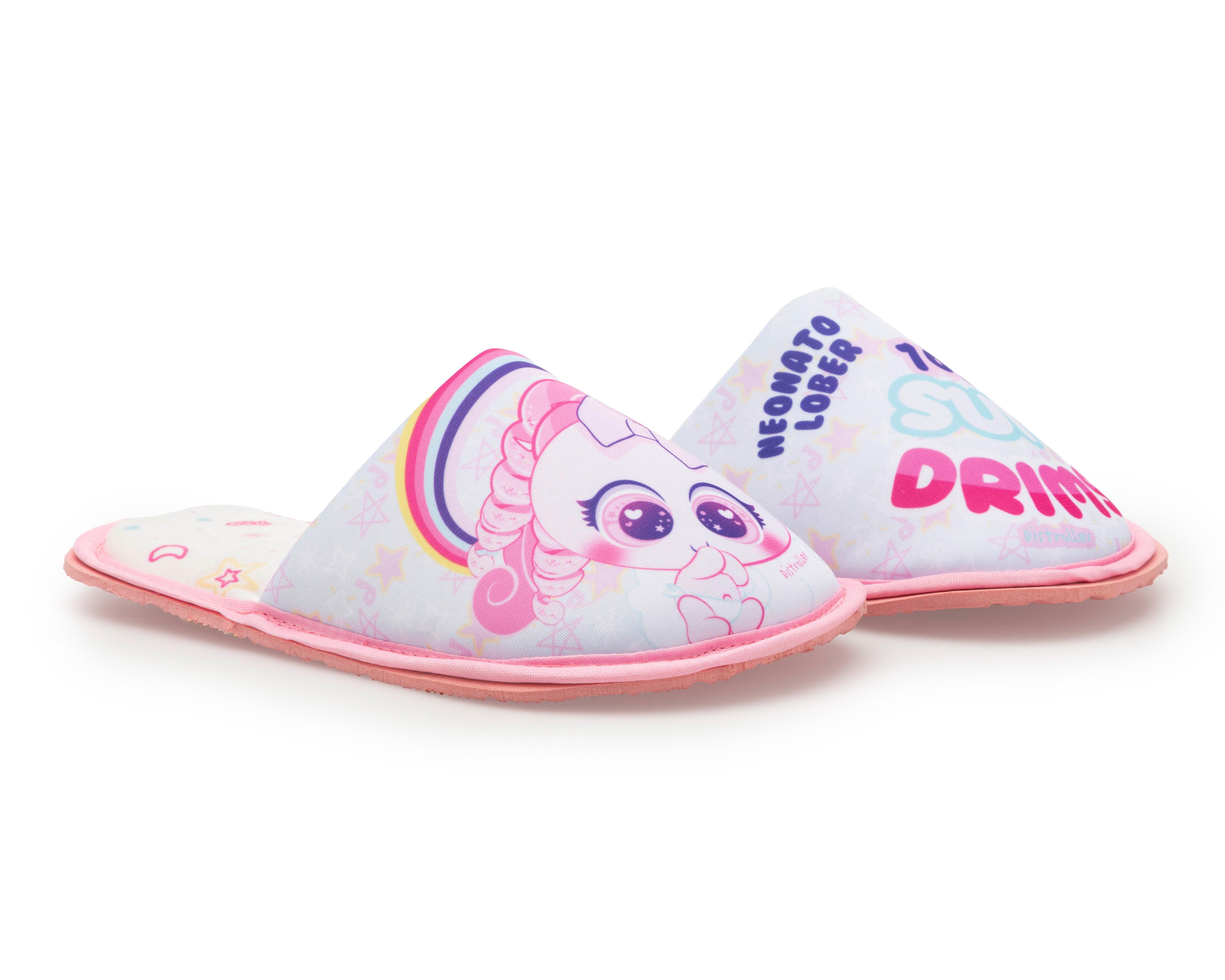 Pantuflas best sale niña coppel