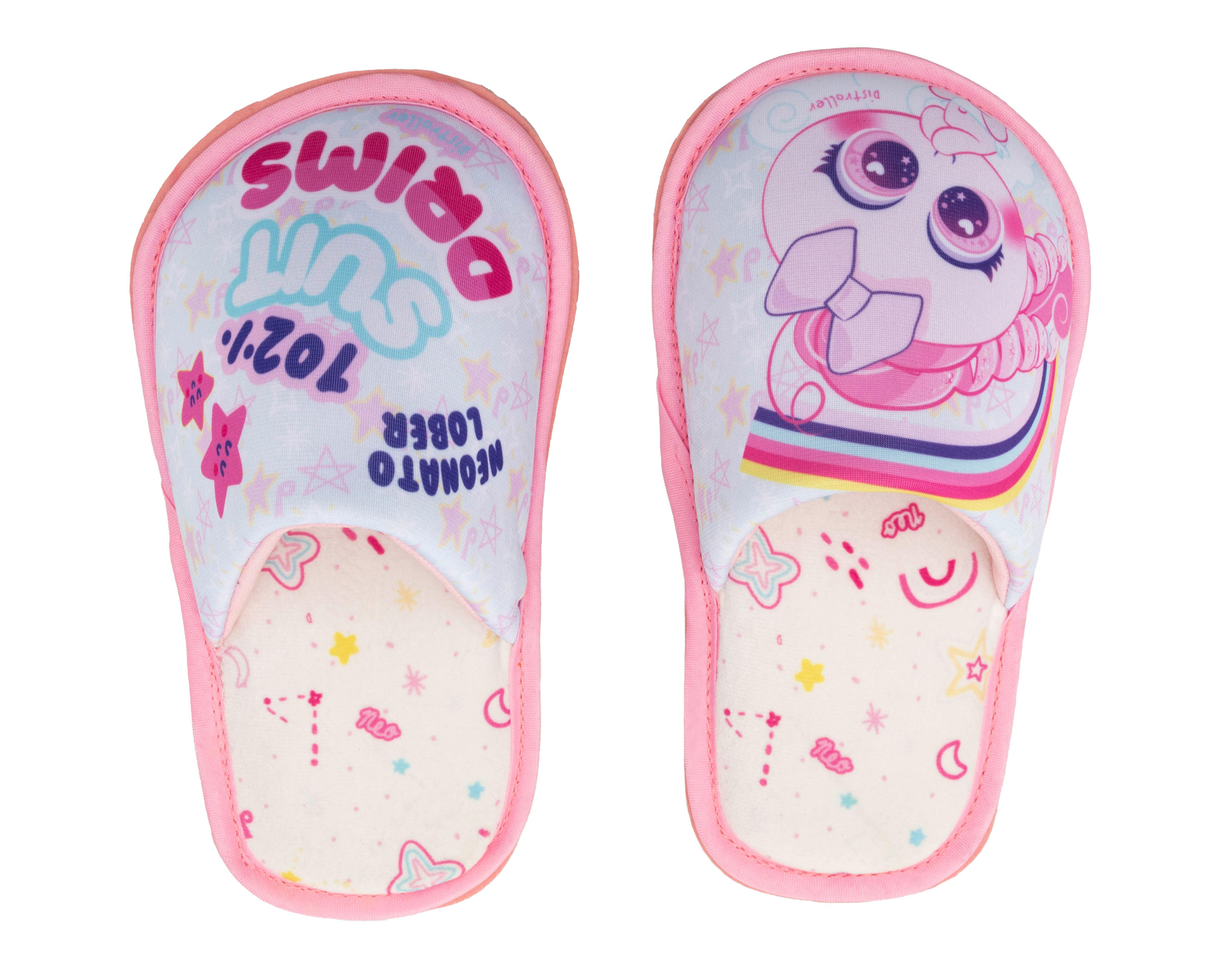 Foto 4 pulgar | Pantuflas Distroller para Niña