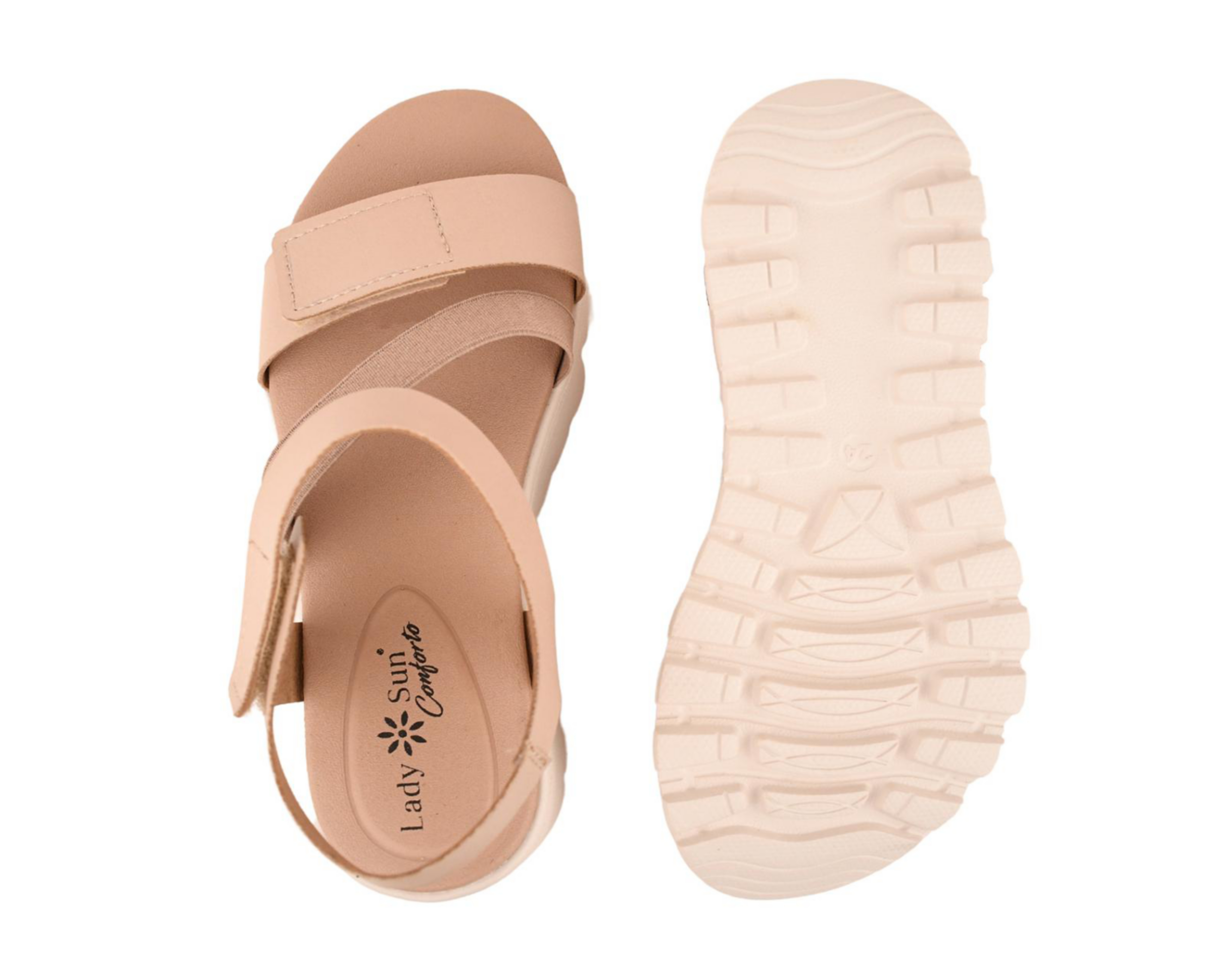 Foto 3 pulgar | Sandalias Confort Lady Sun Conforto para Mujer